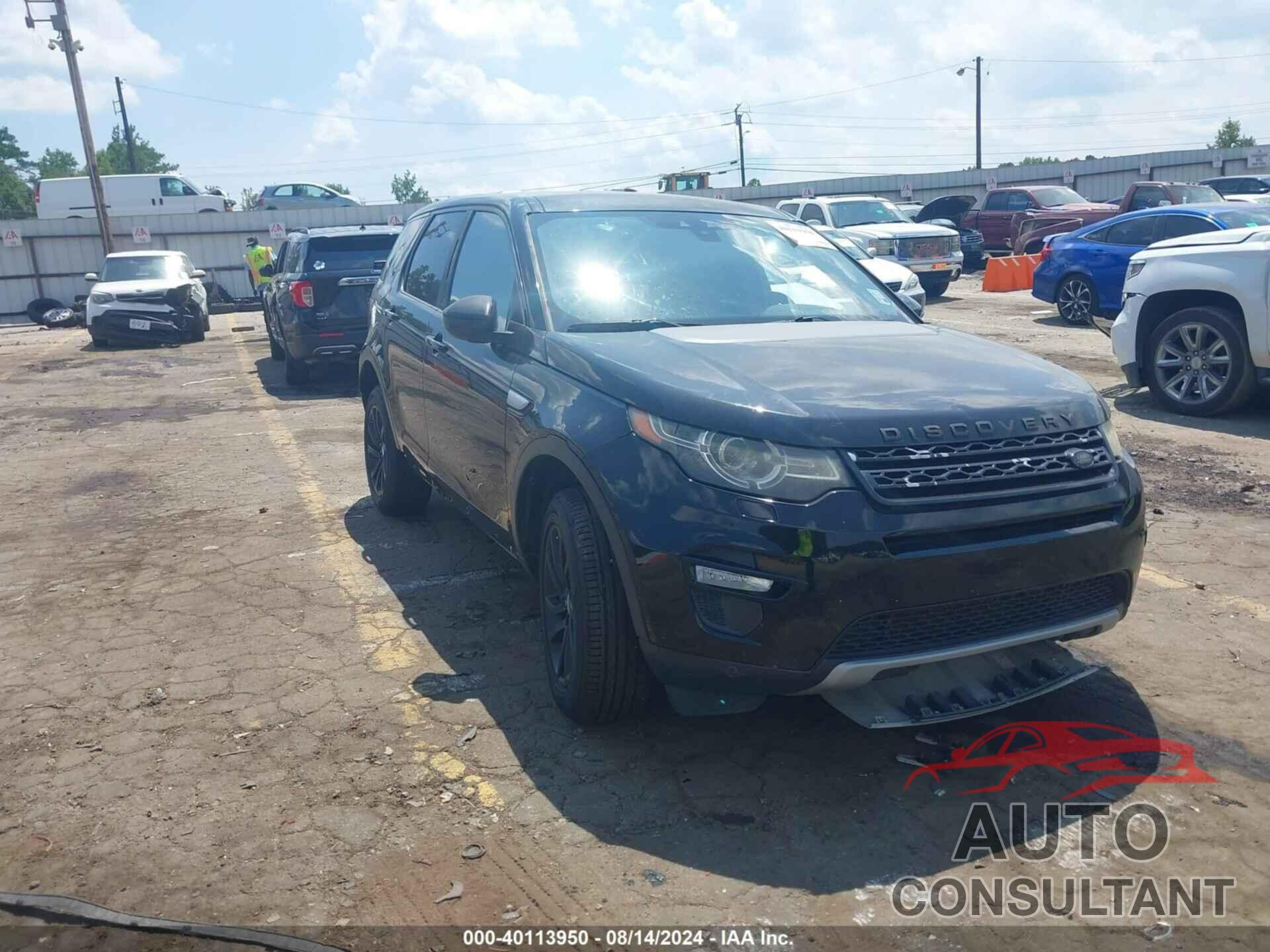 LAND ROVER DISCOVERY SPORT 2016 - SALCR2BG0GH568505