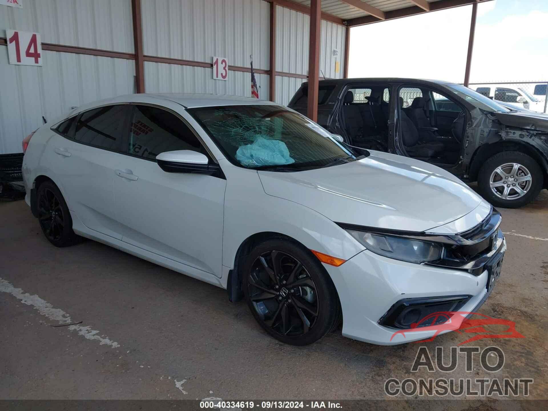 HONDA CIVIC 2019 - 19XFC2F80KE050868