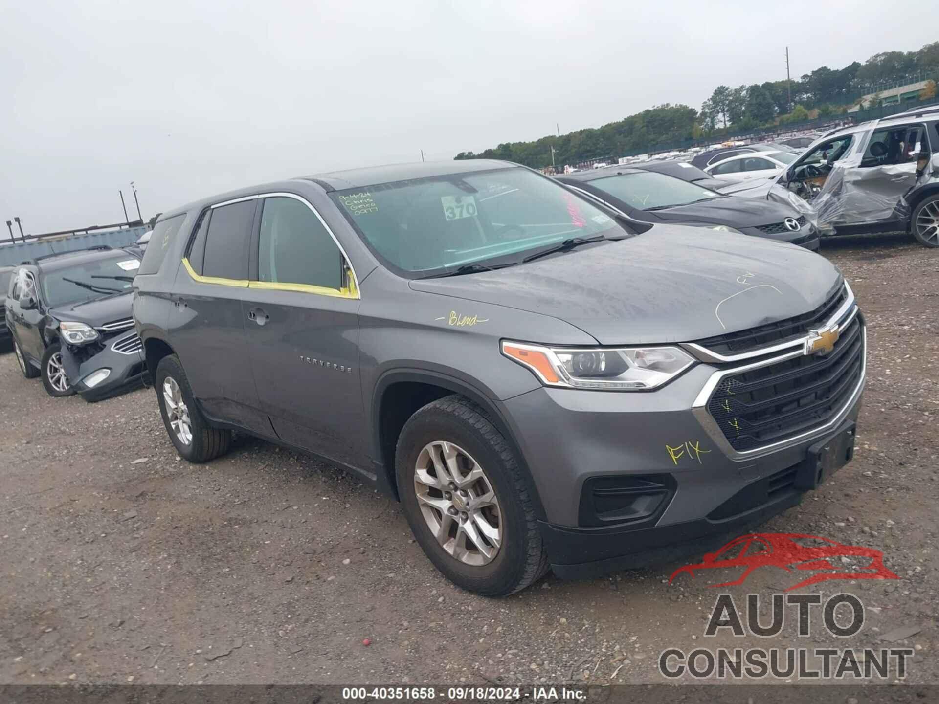 CHEVROLET TRAVERSE 2020 - 1GNEVFKW9LJ119960