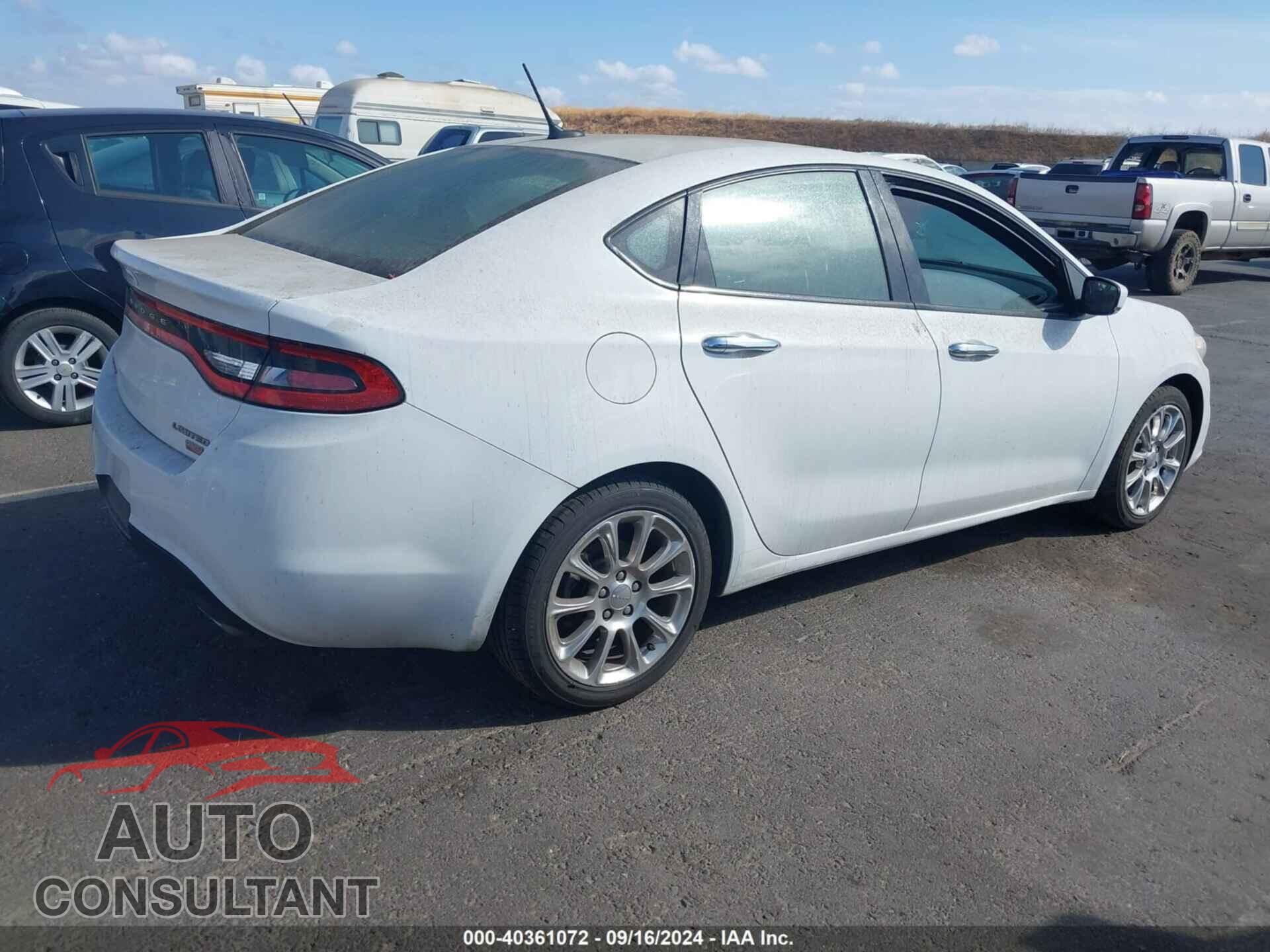 DODGE DART 2013 - 1C3CDFCH5DD153966