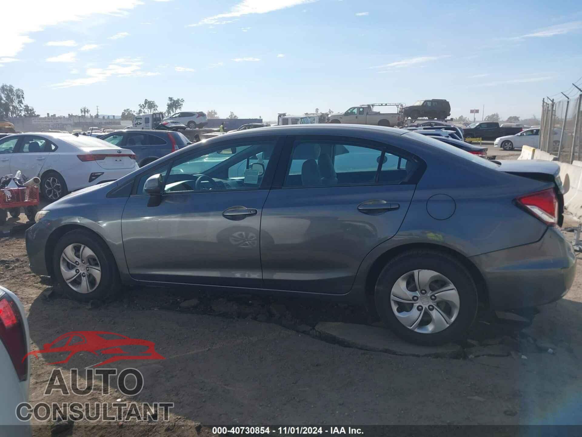 HONDA CIVIC 2013 - 19XFB2F52DE233376
