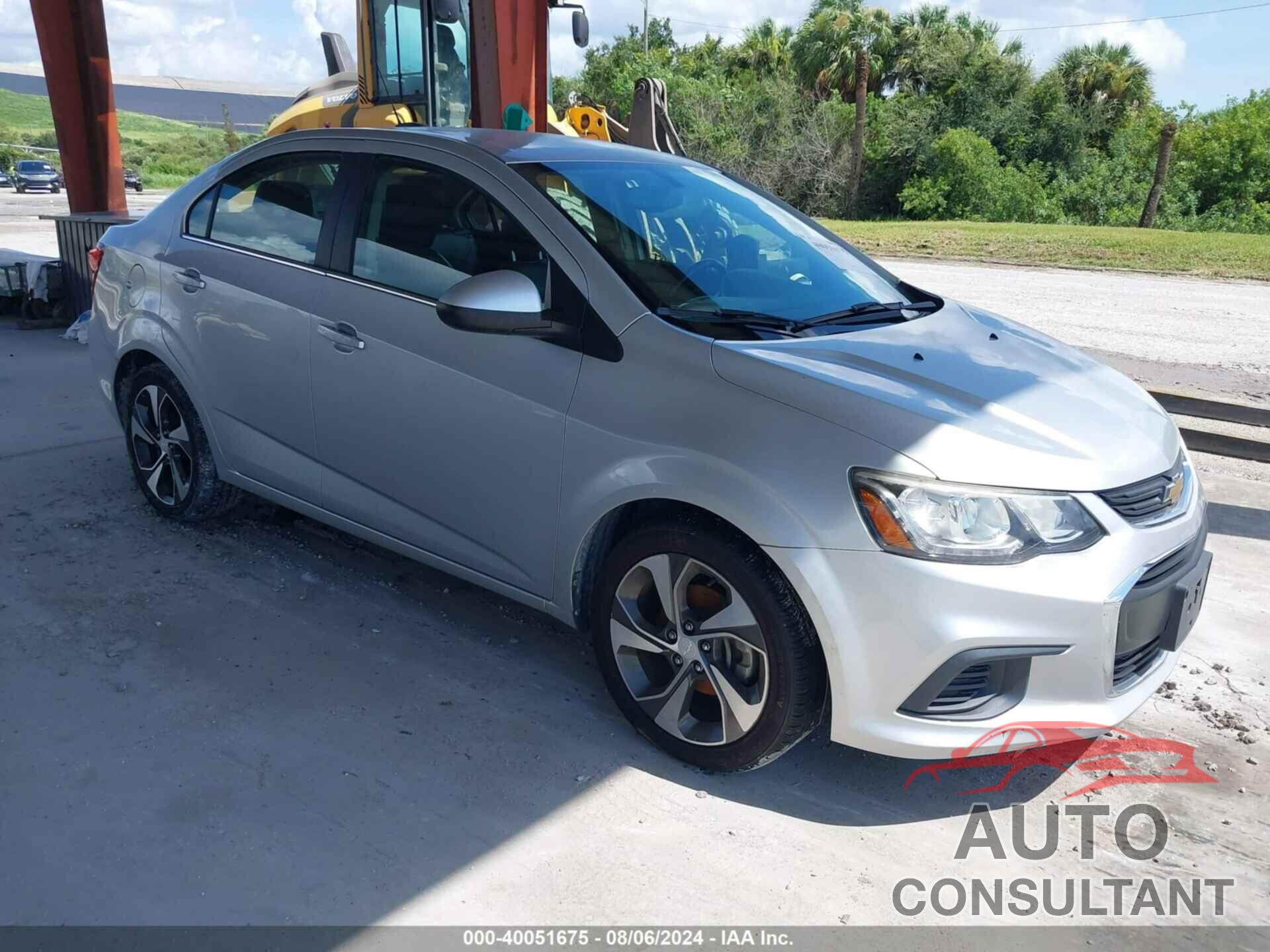 CHEVROLET SONIC 2017 - 1G1JF5SBXH4133988