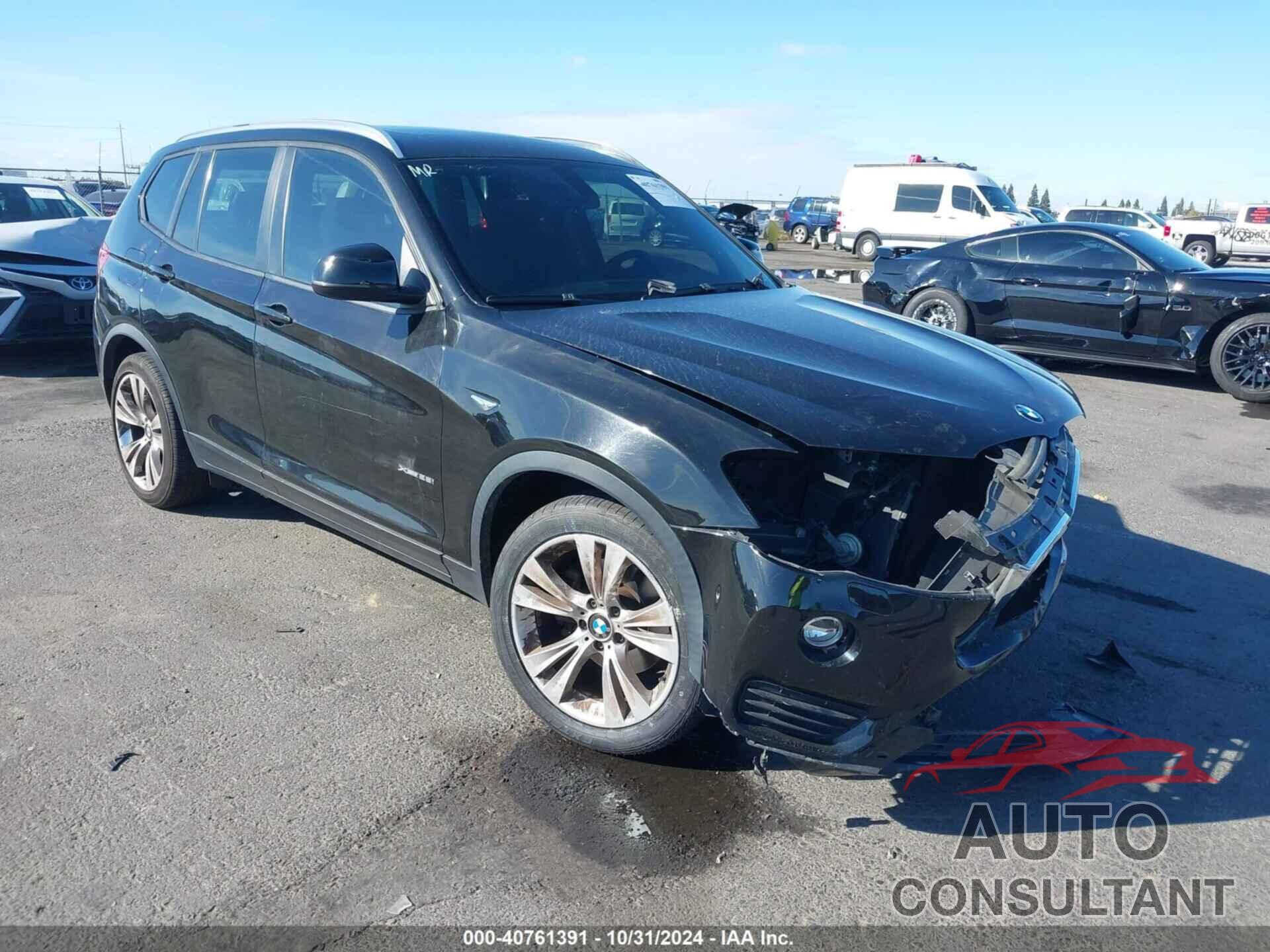 BMW X3 2016 - 5UXWX9C53G0D78326