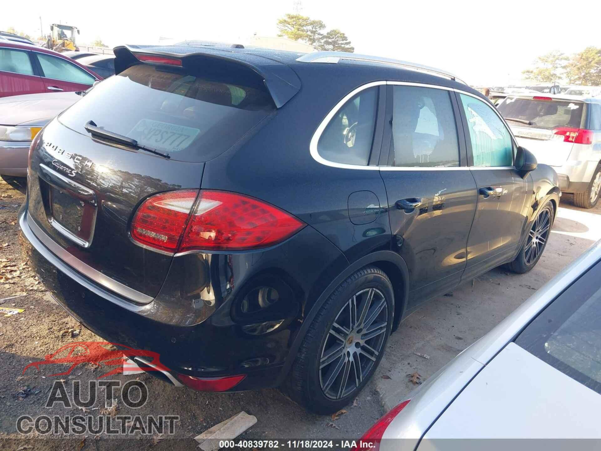 PORSCHE CAYENNE 2011 - WP1AB2A23BLA53138