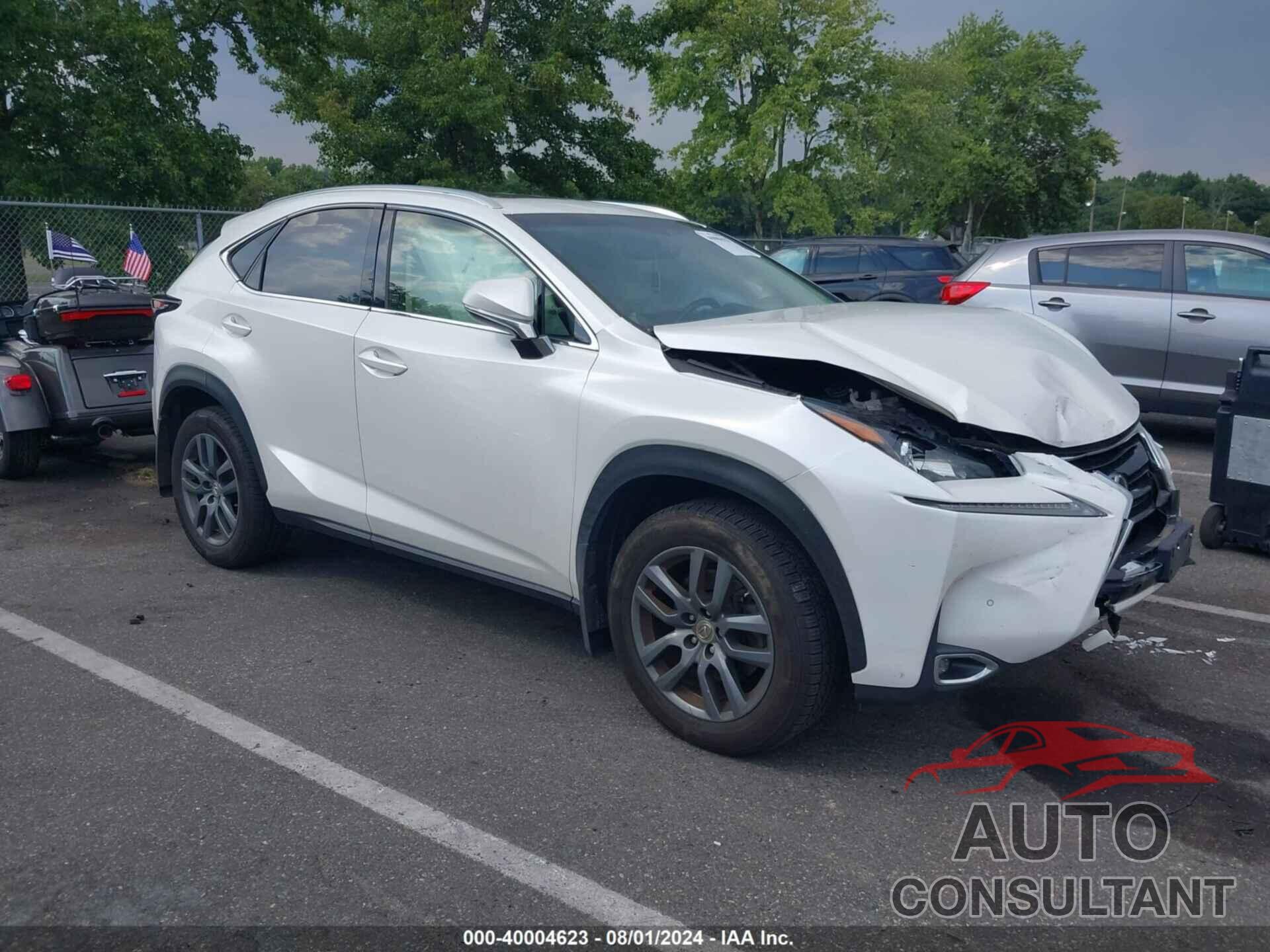 LEXUS NX 200T 2016 - JTJBARBZ9G2085521