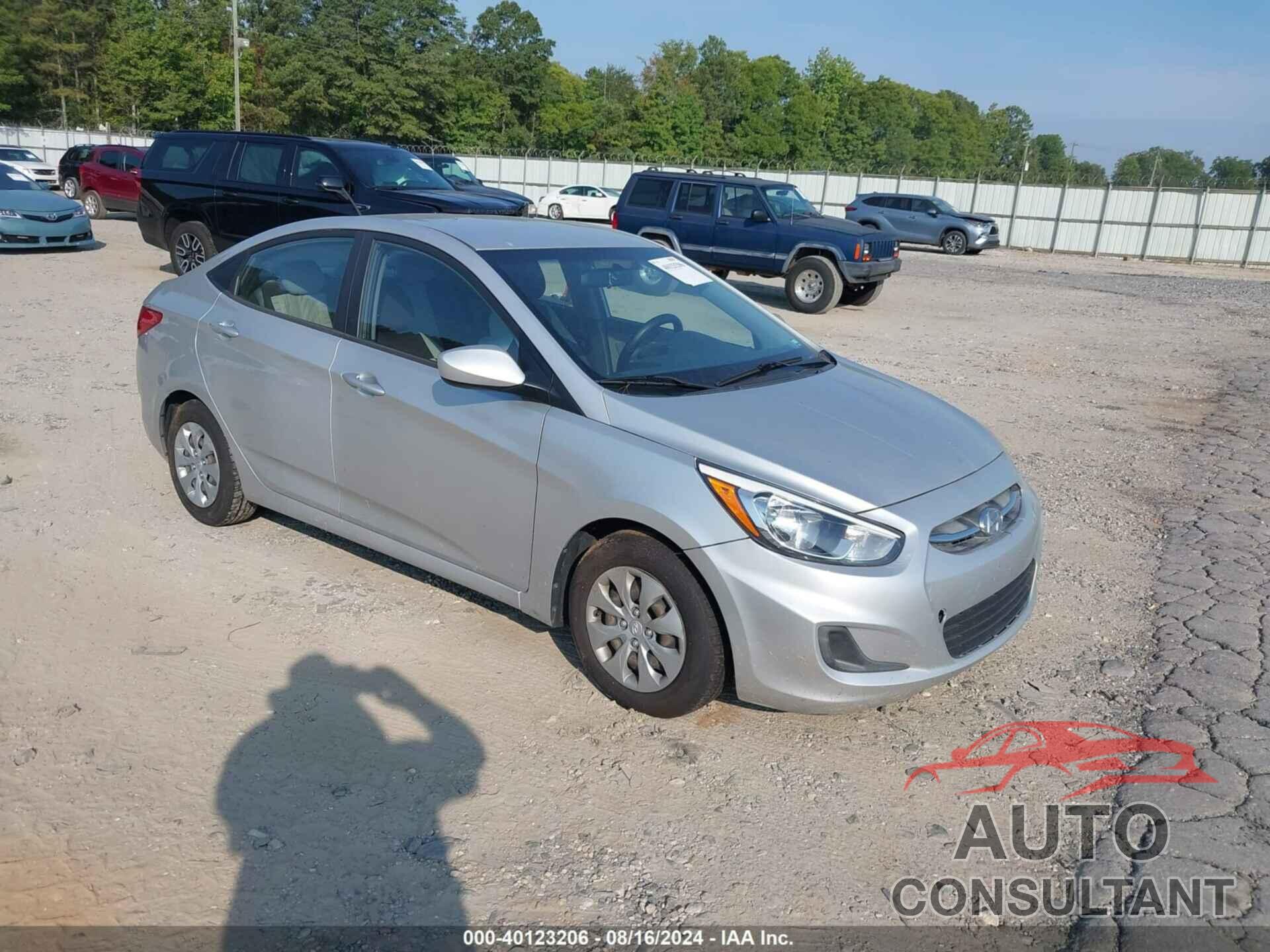 HYUNDAI ACCENT 2016 - KMHCT4AE9GU106886