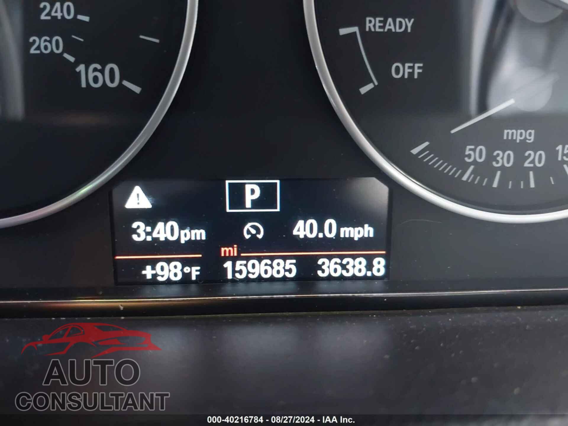 BMW 320I 2016 - WBA8E5G52GNU21005
