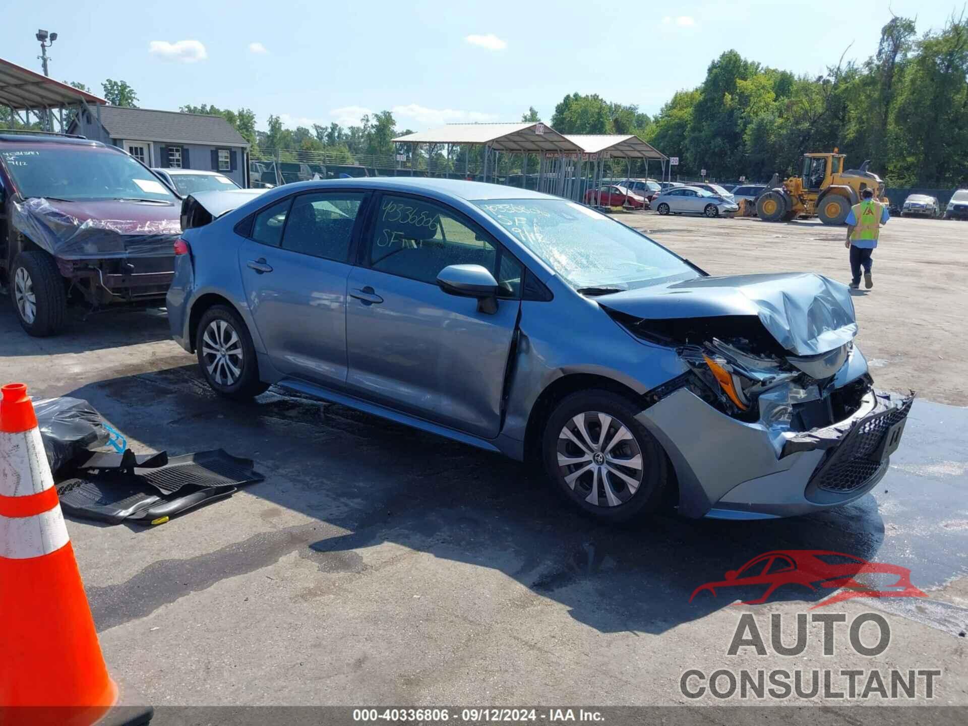 TOYOTA COROLLA 2022 - JTDEAMDE8NJ056284