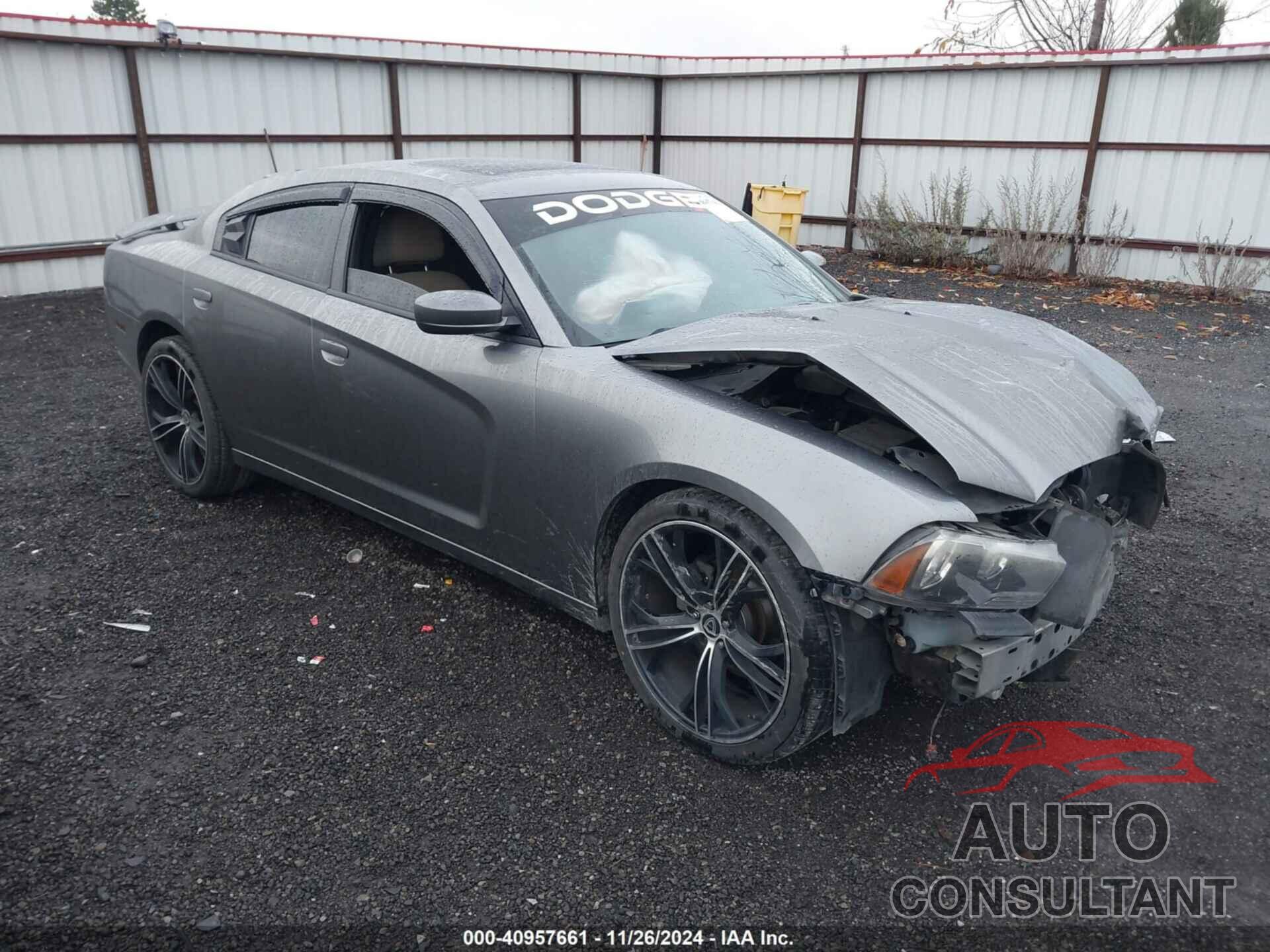 DODGE CHARGER 2012 - 2C3CDXHG6CH271354