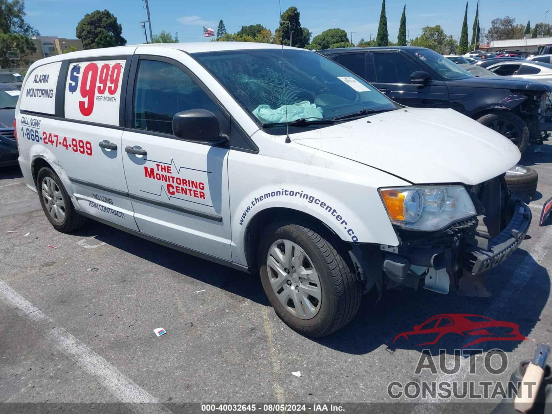 DODGE GRAND CARAVAN 2016 - 2C4RDGBG4GR110175