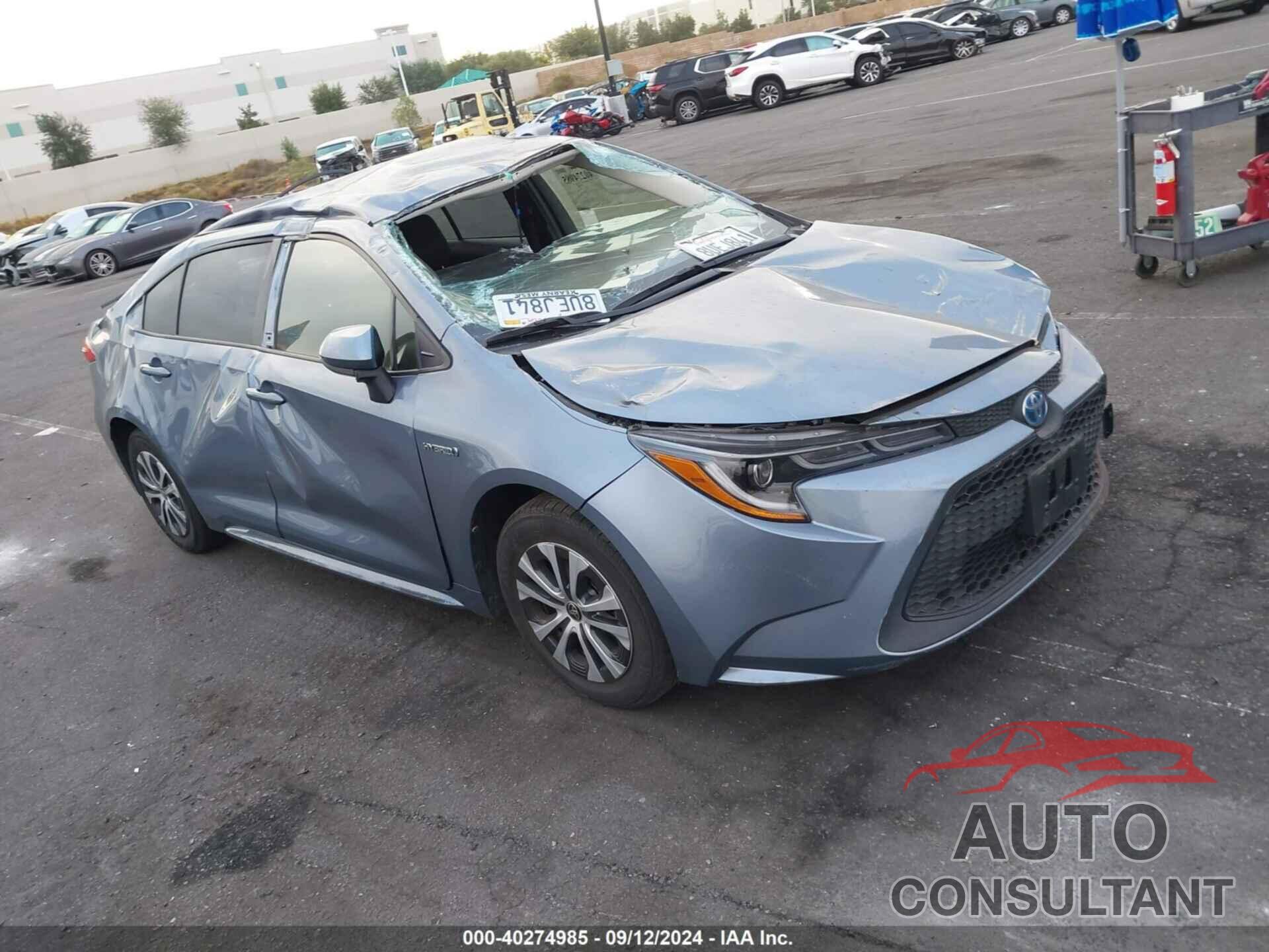 TOYOTA COROLLA 2021 - JTDEAMDE1MJ020189