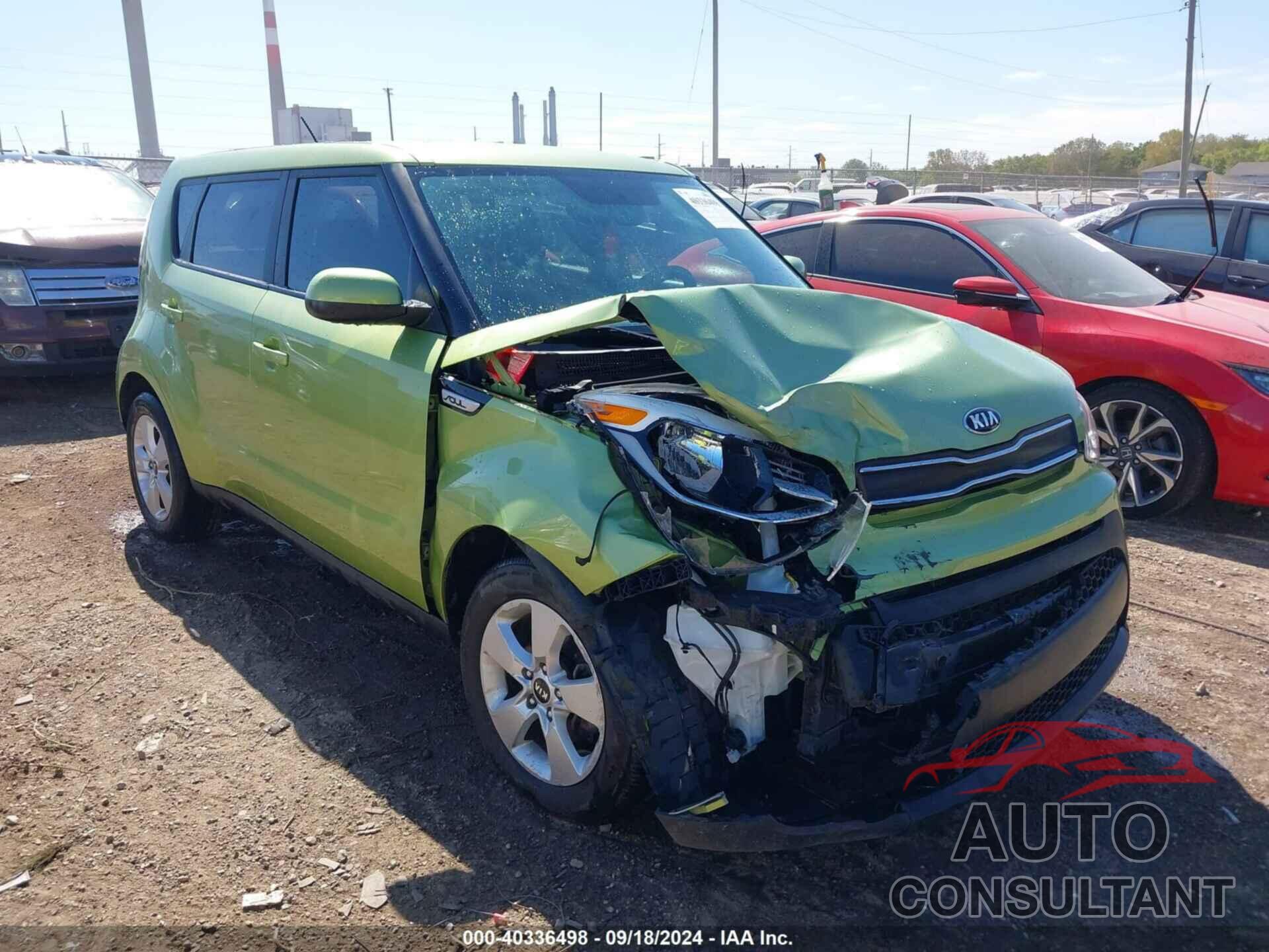 KIA SOUL 2017 - KNDJN2A20H7883134