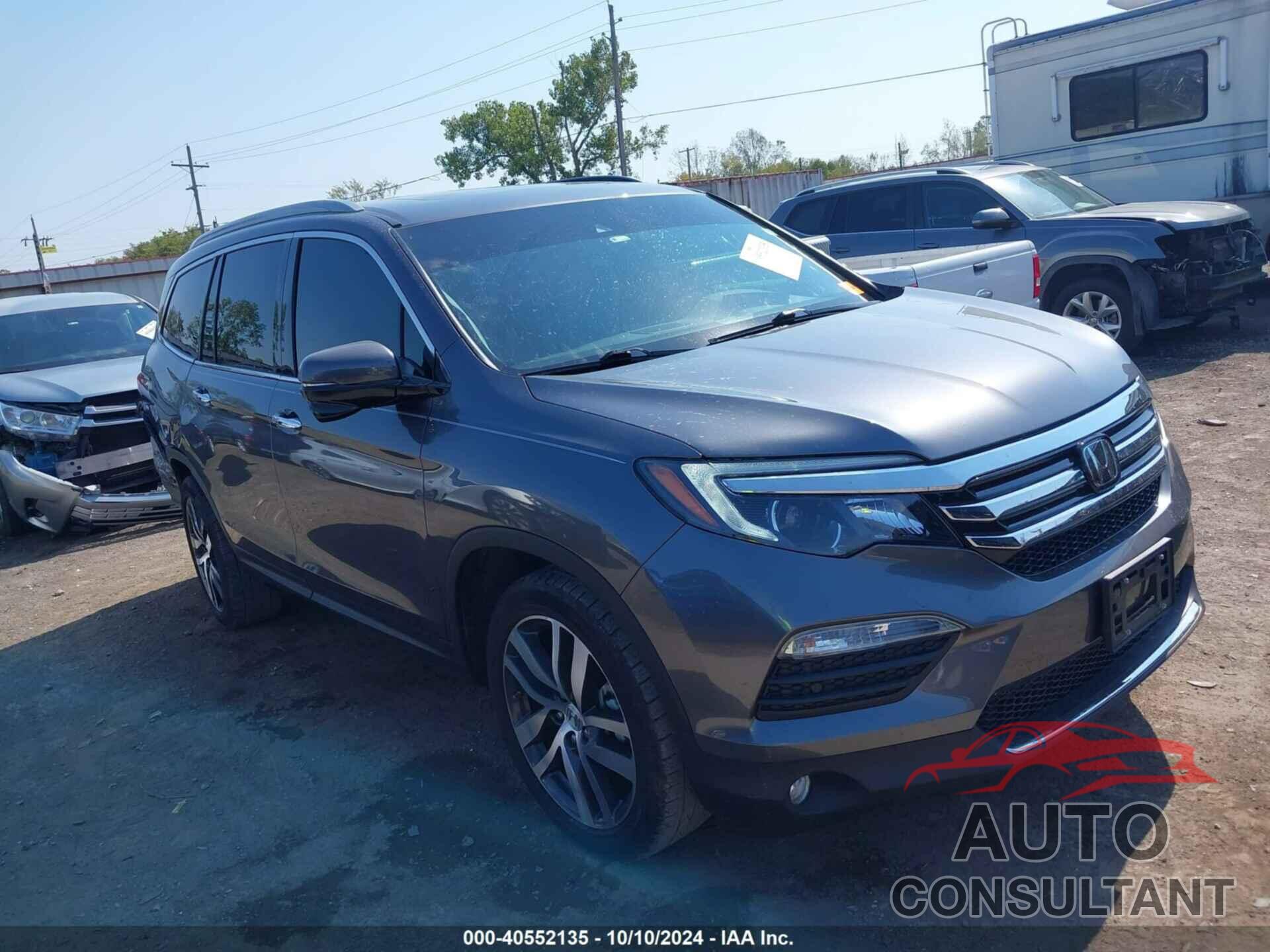 HONDA PILOT 2017 - 5FNYF6H96HB090047