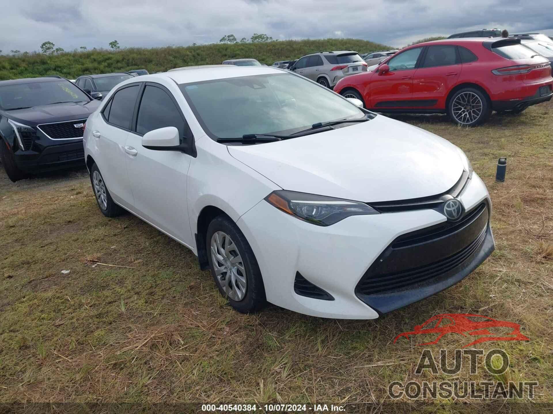 TOYOTA COROLLA 2019 - 5YFBURHE5KP929434