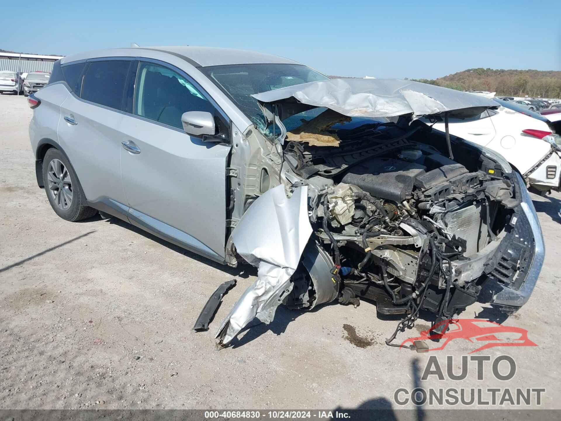 NISSAN MURANO 2018 - 5N1AZ2MH1JN148602
