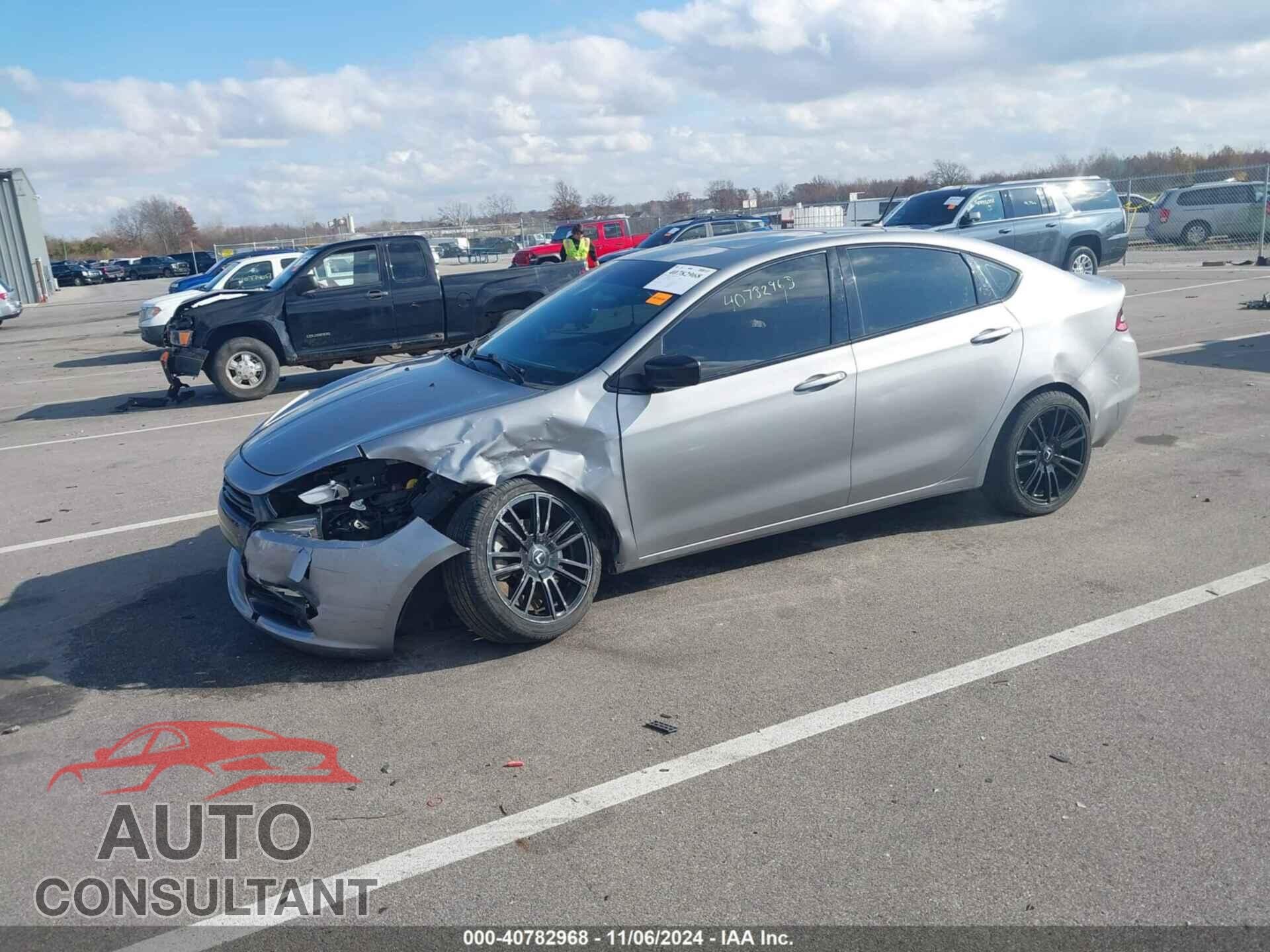 DODGE DART 2015 - 1C3CDFBB3FD378256