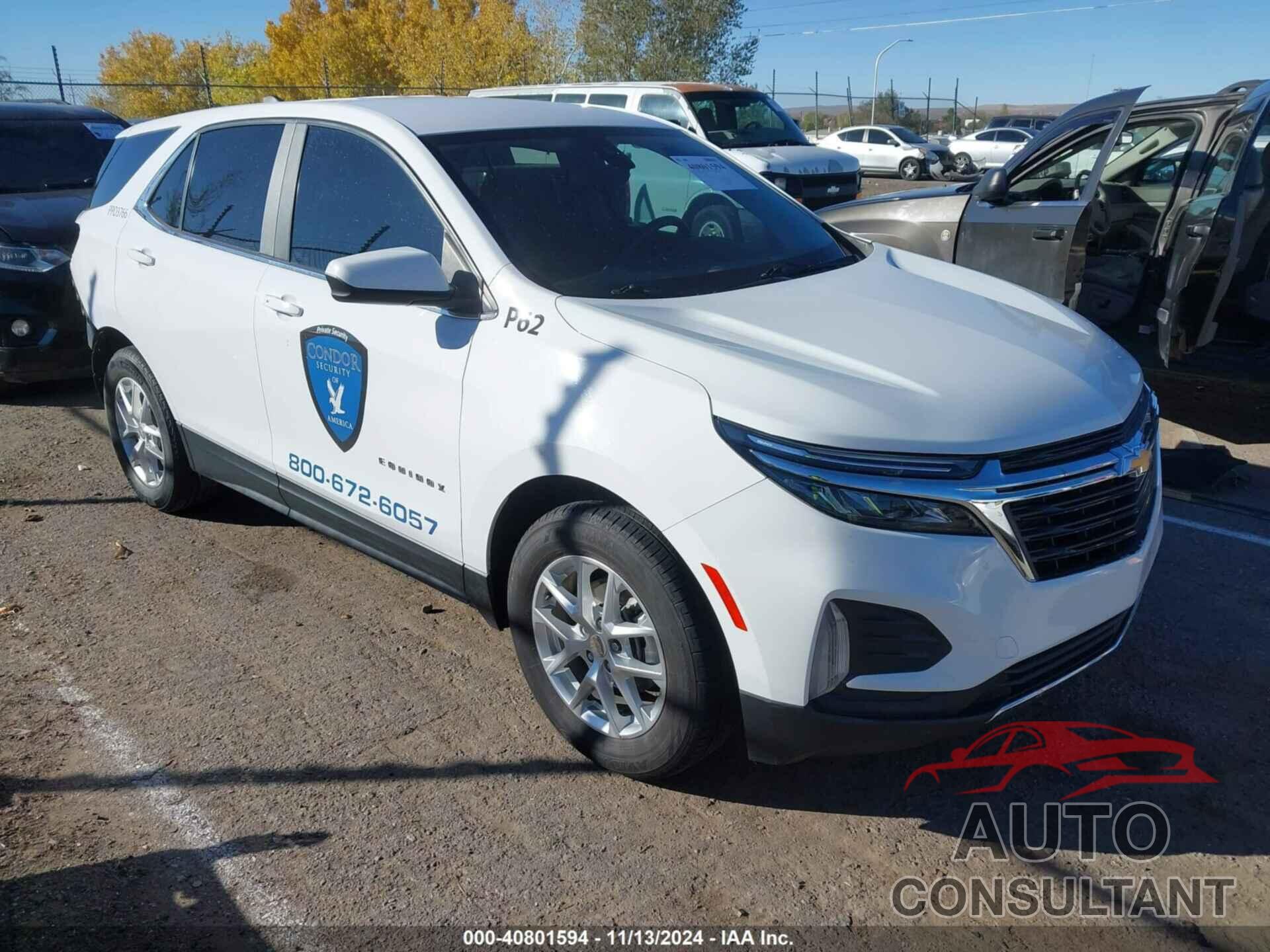 CHEVROLET EQUINOX 2022 - 3GNAXKEVXNL112323