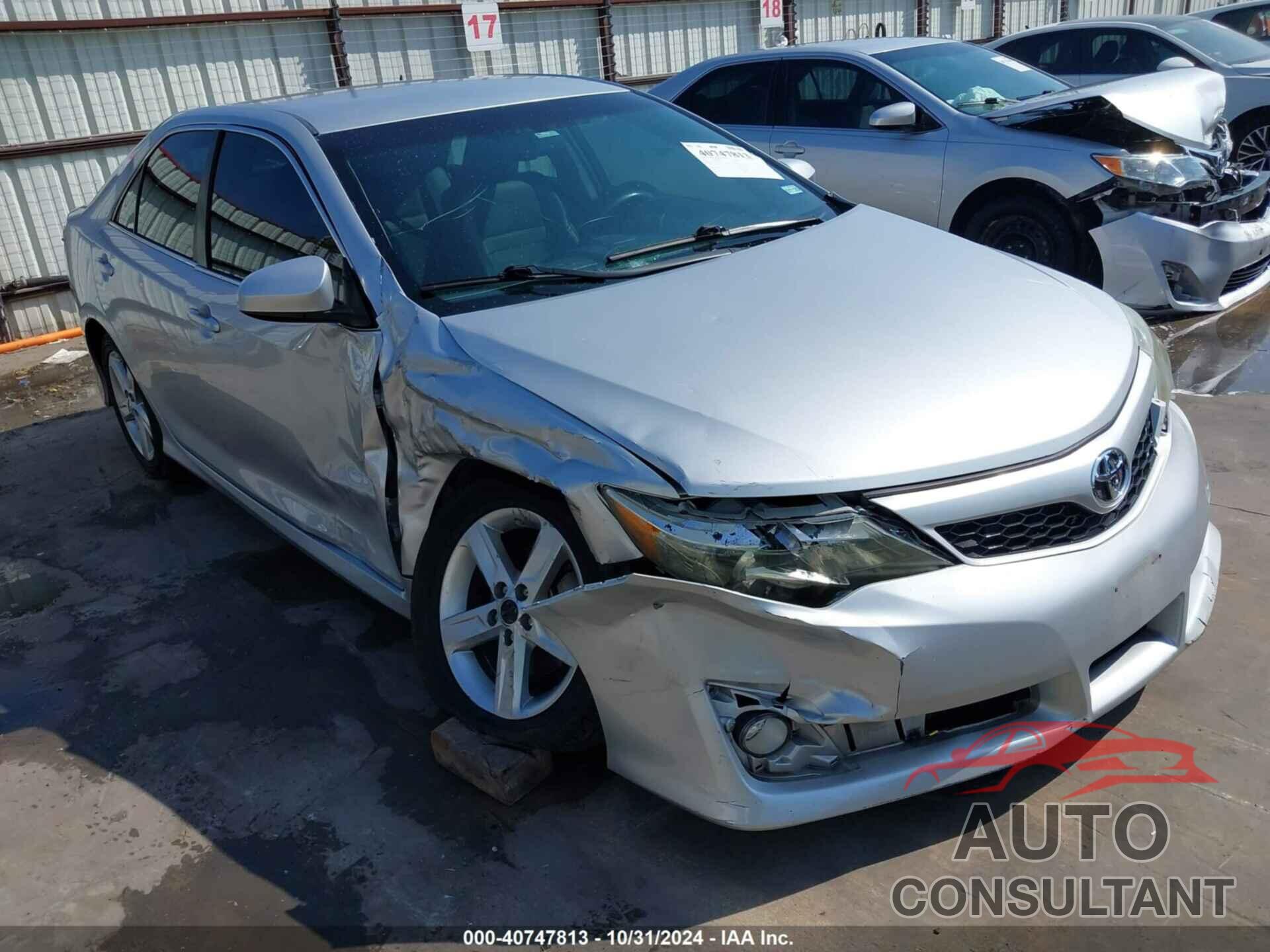 TOYOTA CAMRY 2014 - 4T1BF1FK2EU346911
