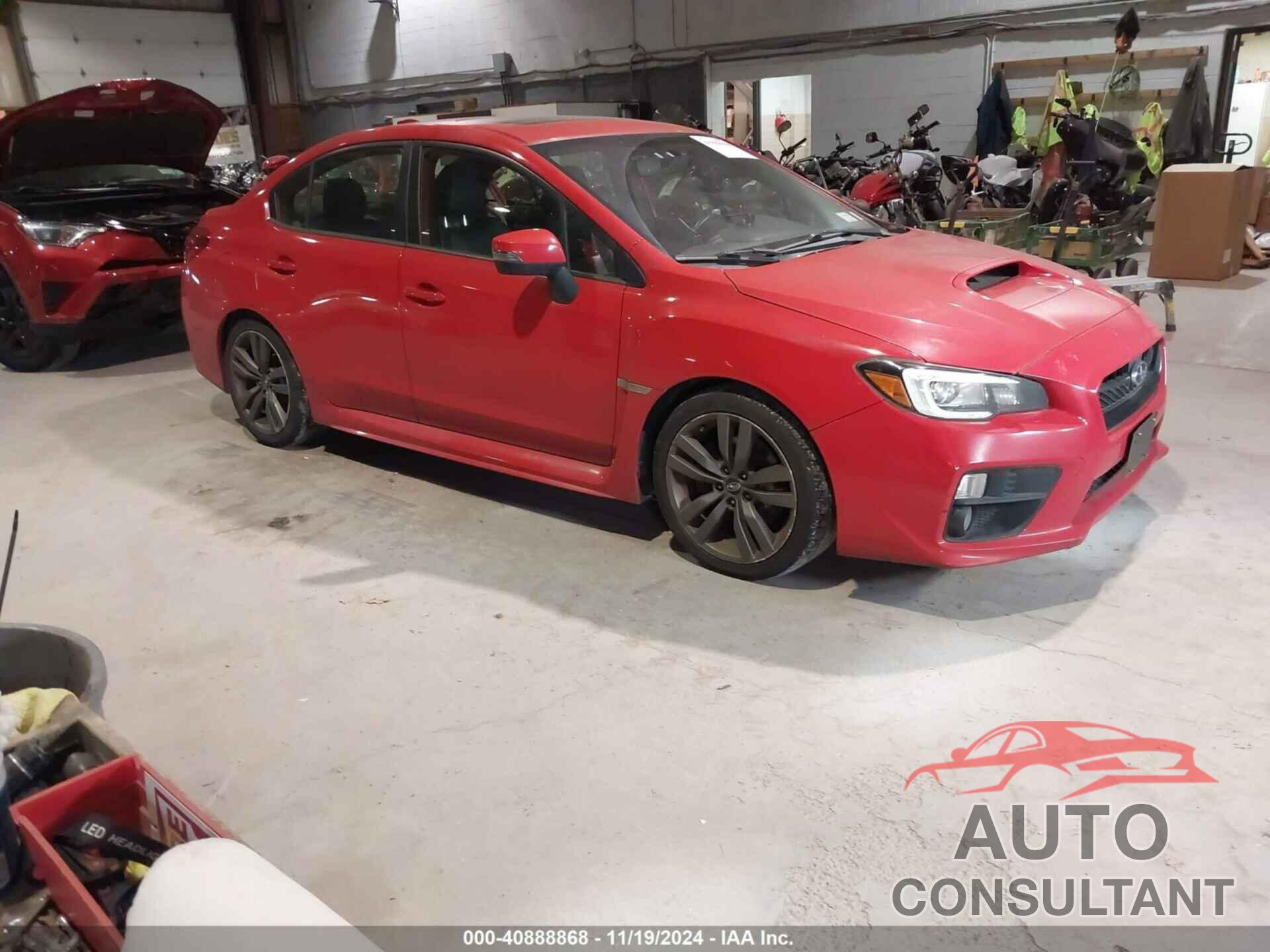 SUBARU WRX 2017 - JF1VA1N65H8808983