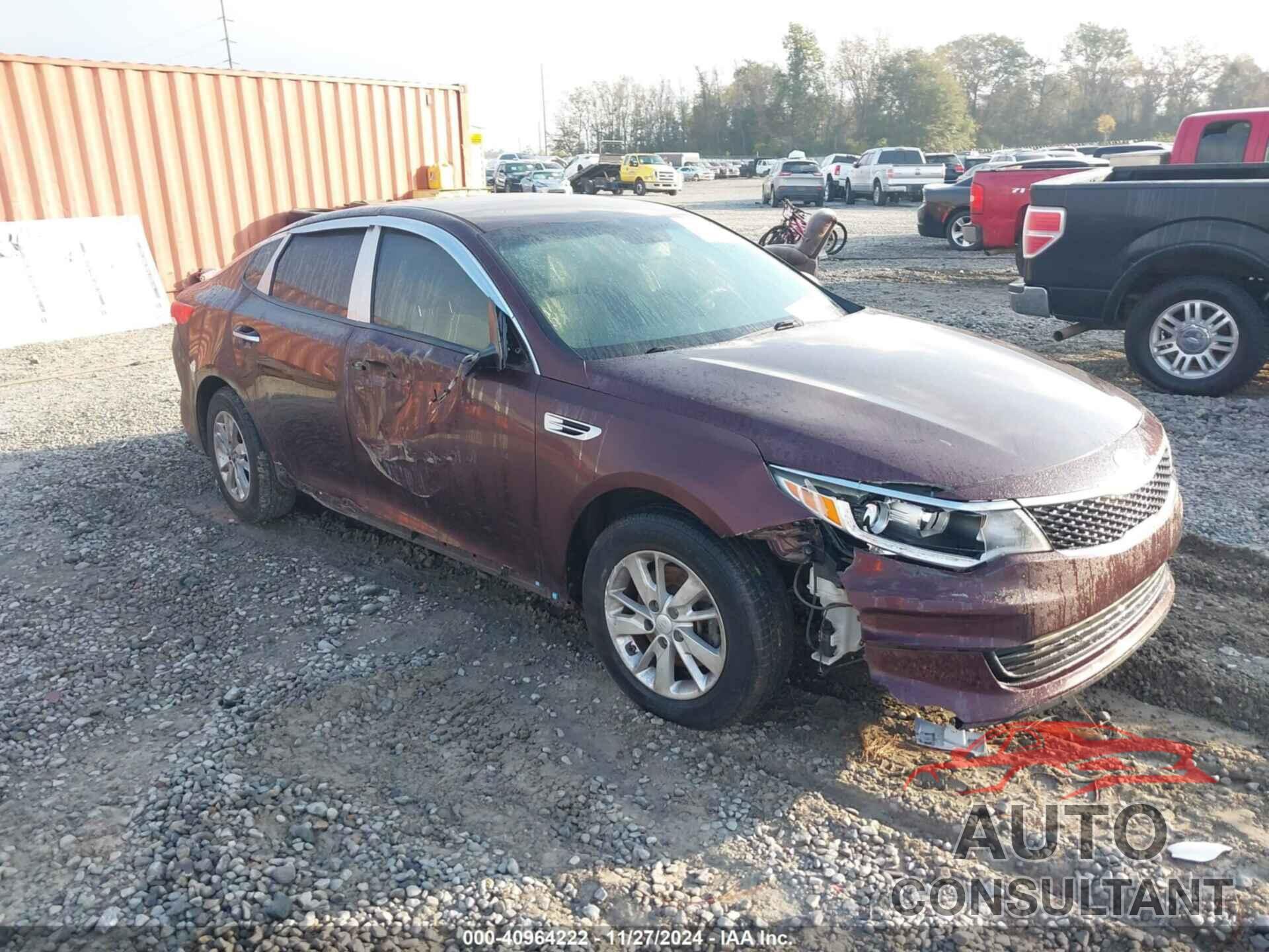 KIA OPTIMA 2016 - 5XXGT4L39GG020534