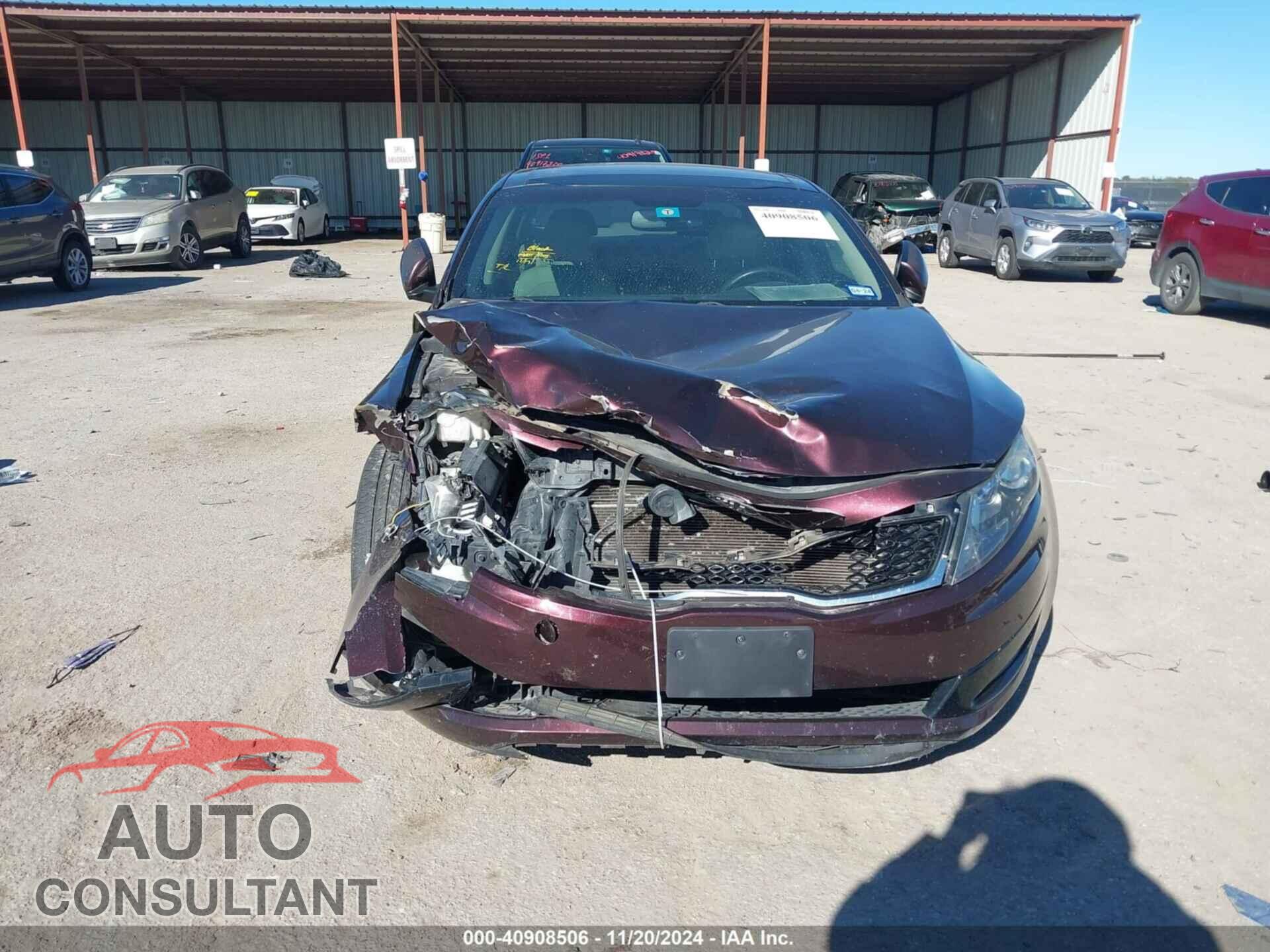 KIA OPTIMA 2011 - KNAGN4A78B5113801