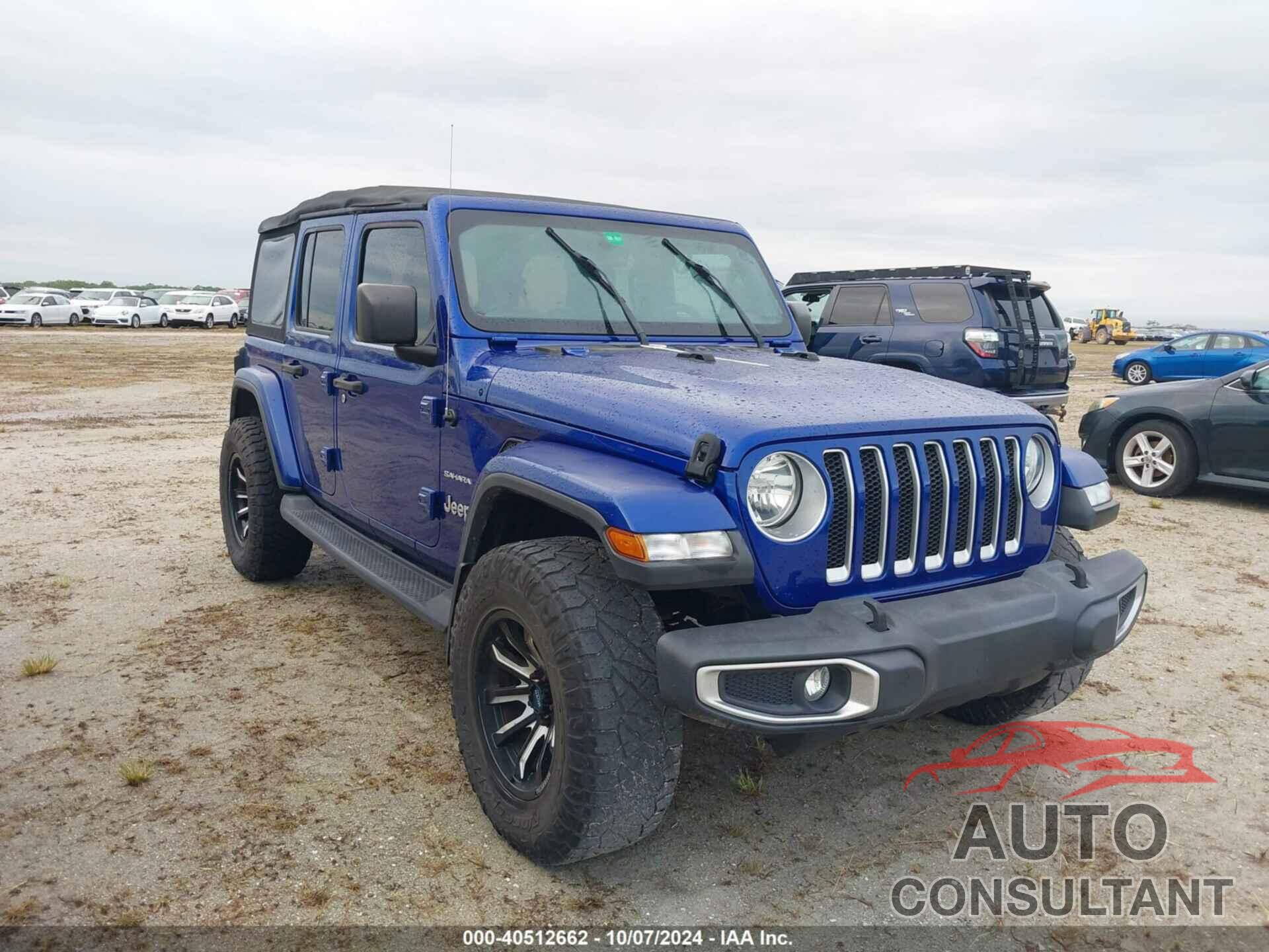 JEEP WRANGLER UNLIMITED 2018 - 1C4HJXEN3JW211737