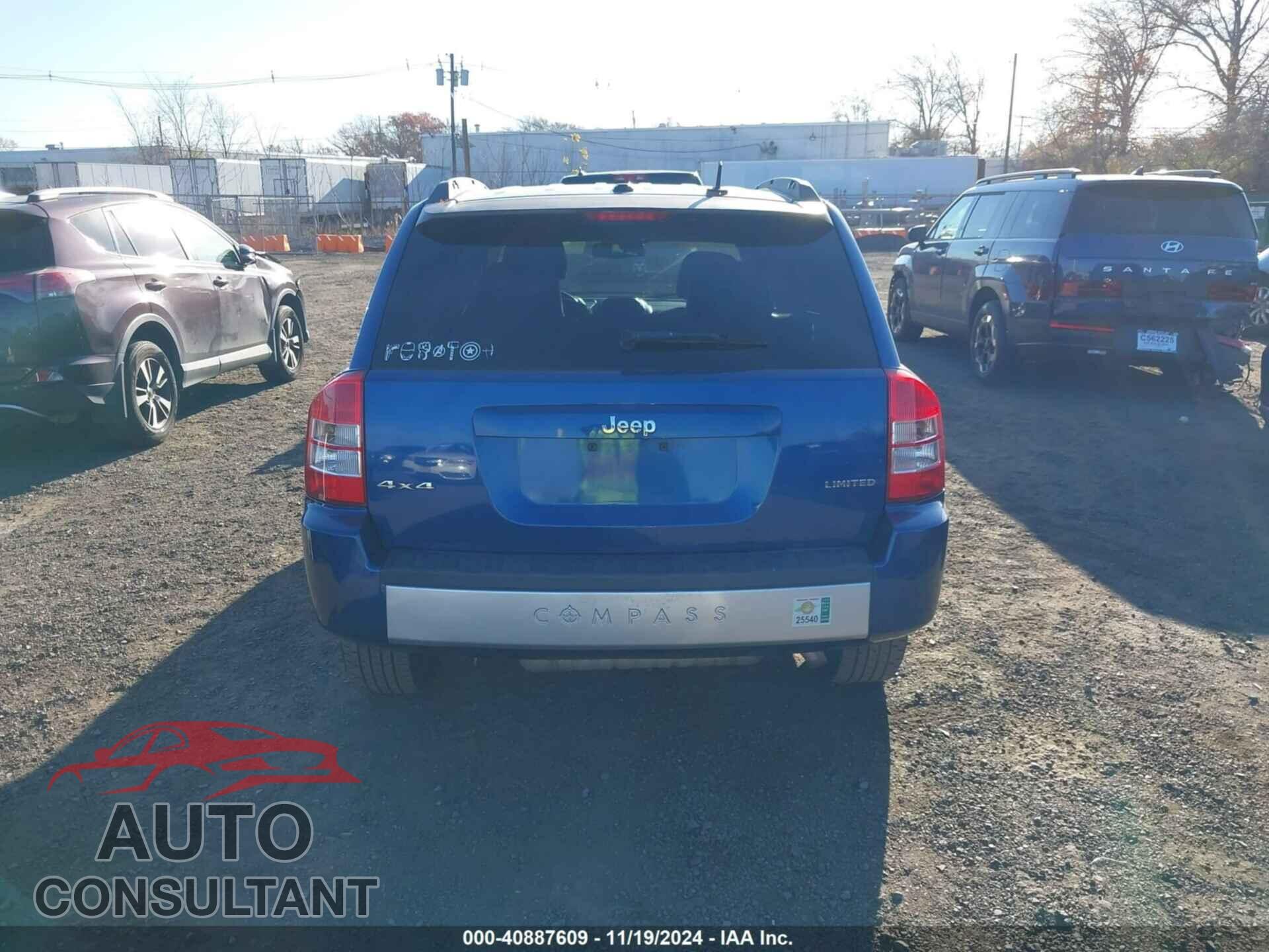 JEEP COMPASS 2010 - 1J4NF5FB1AD560091