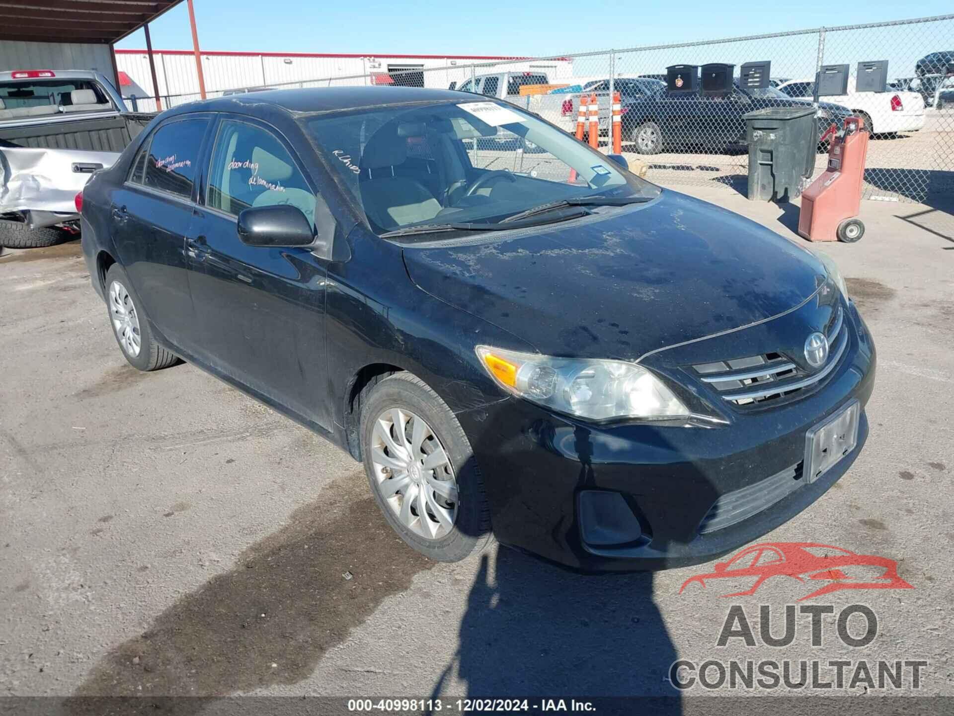 TOYOTA COROLLA 2013 - 5YFBU4EE6DP128988