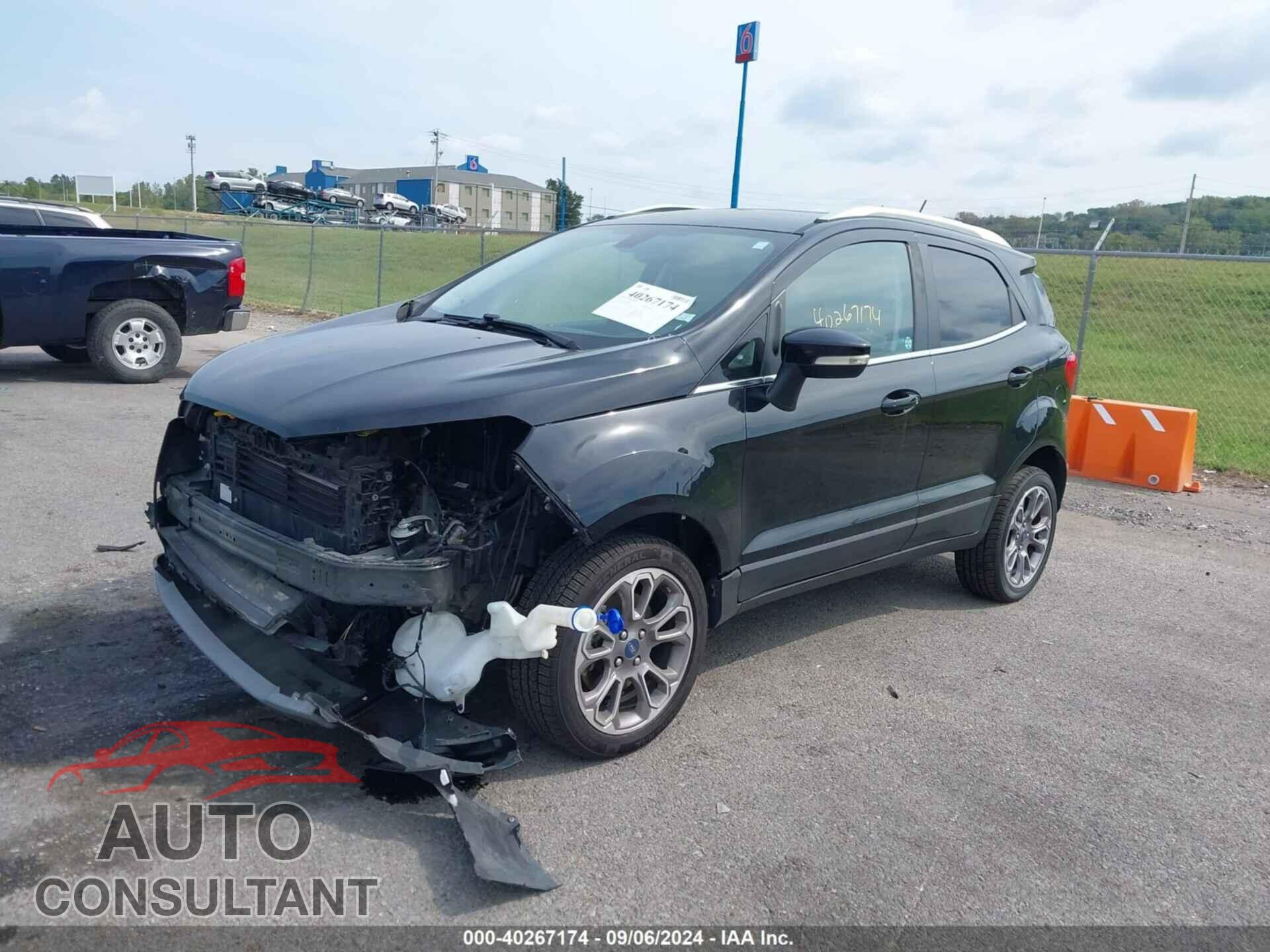 FORD ECOSPORT 2019 - MAJ6S3KLXKC307700