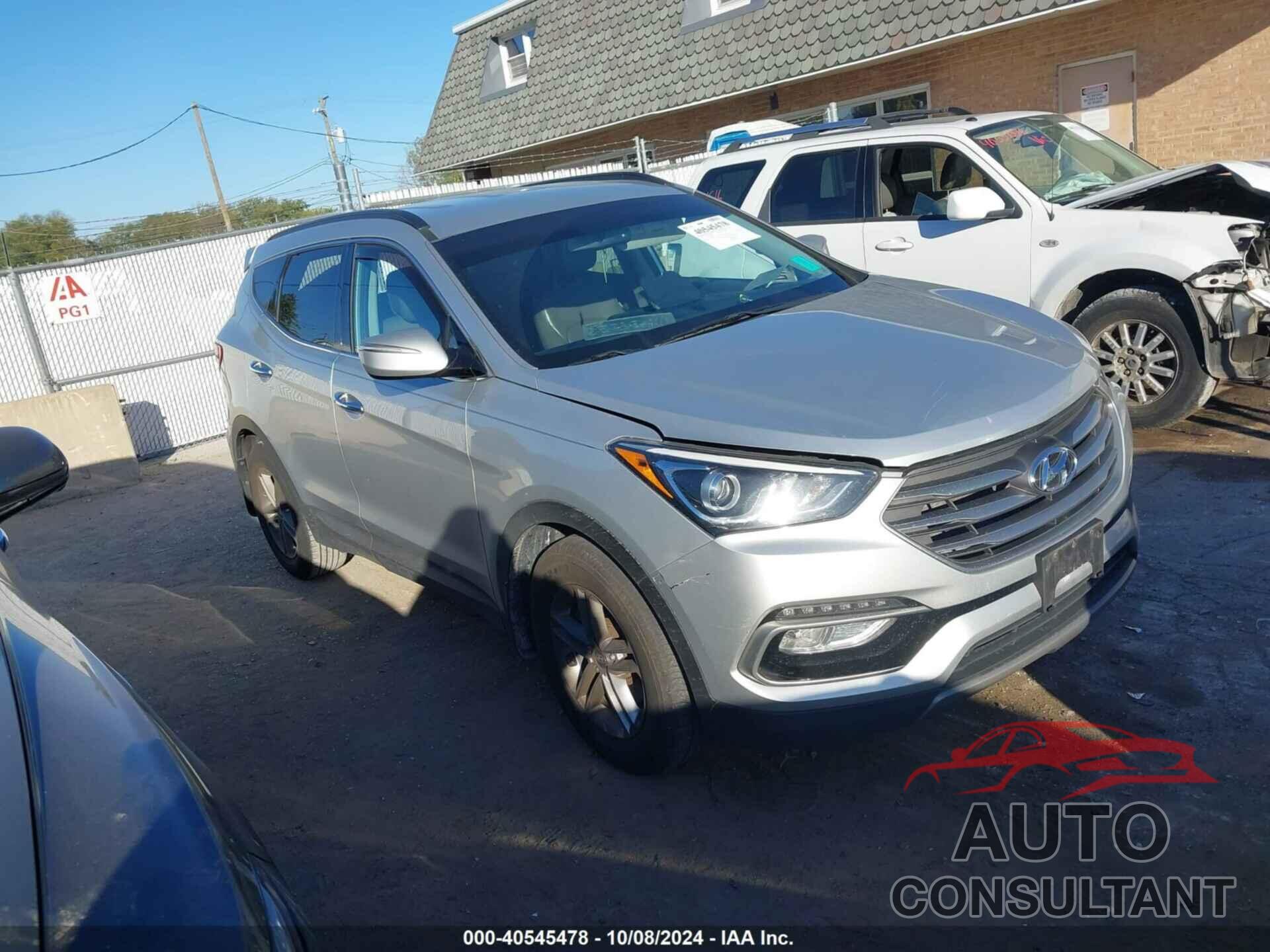 HYUNDAI SANTA FE SPORT 2018 - 5XYZU3LB5JG505716