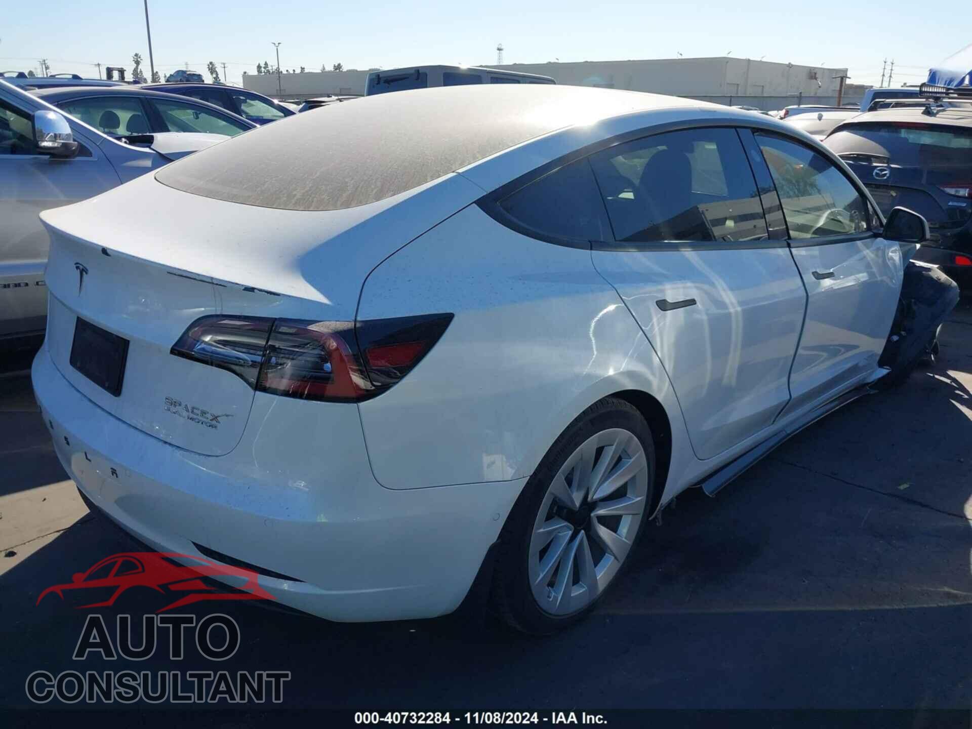 TESLA MODEL 3 2022 - 5YJ3E1EB0NF293454