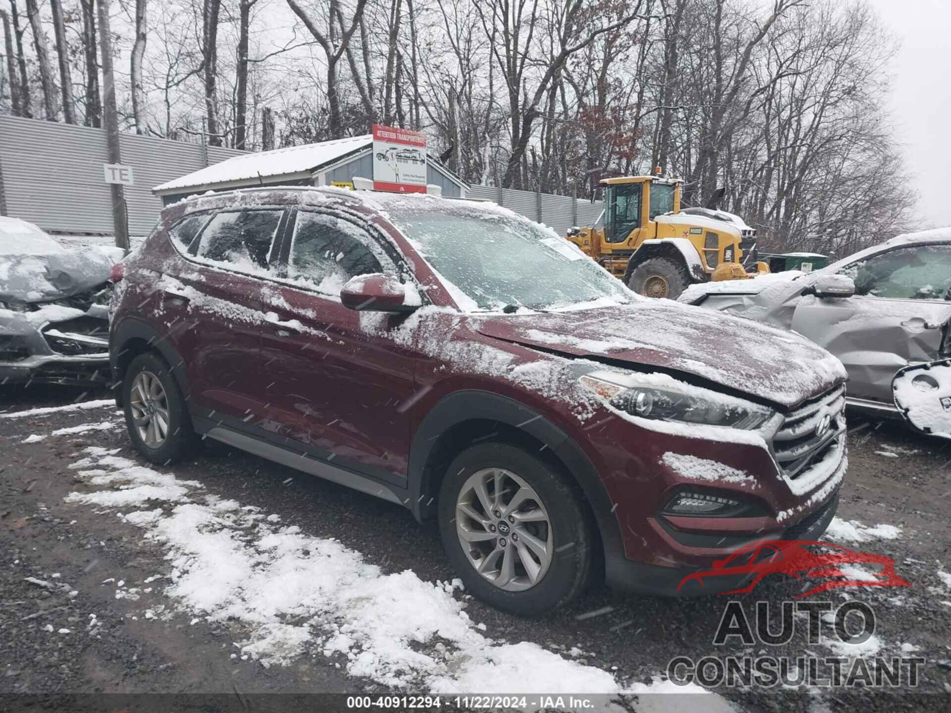 HYUNDAI TUCSON 2017 - KM8J3CA45HU256892