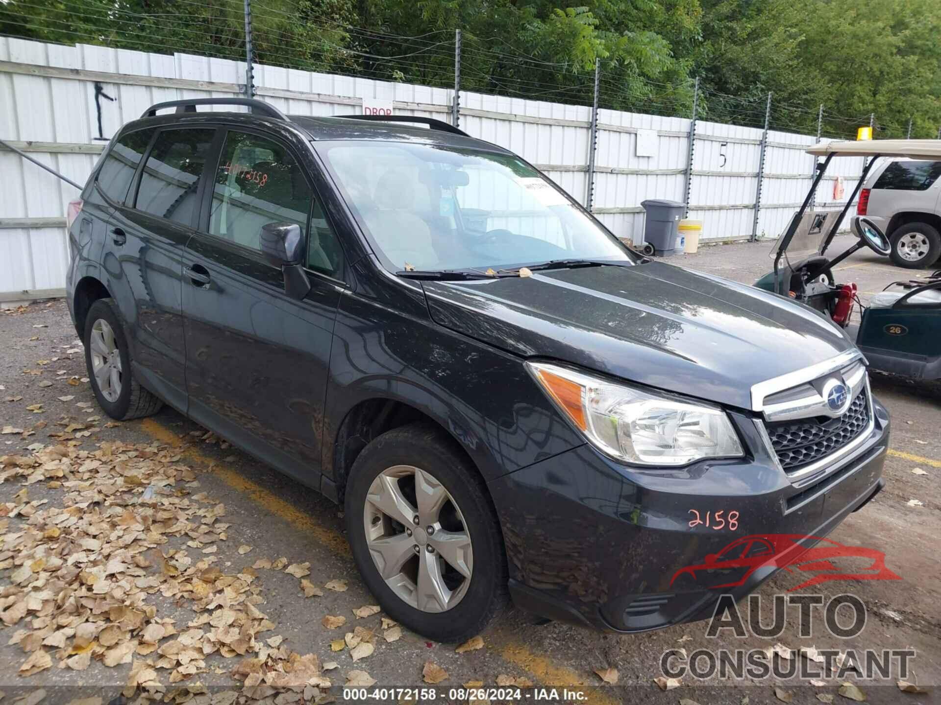 SUBARU FORESTER 2016 - JF2SJADC0GH524861