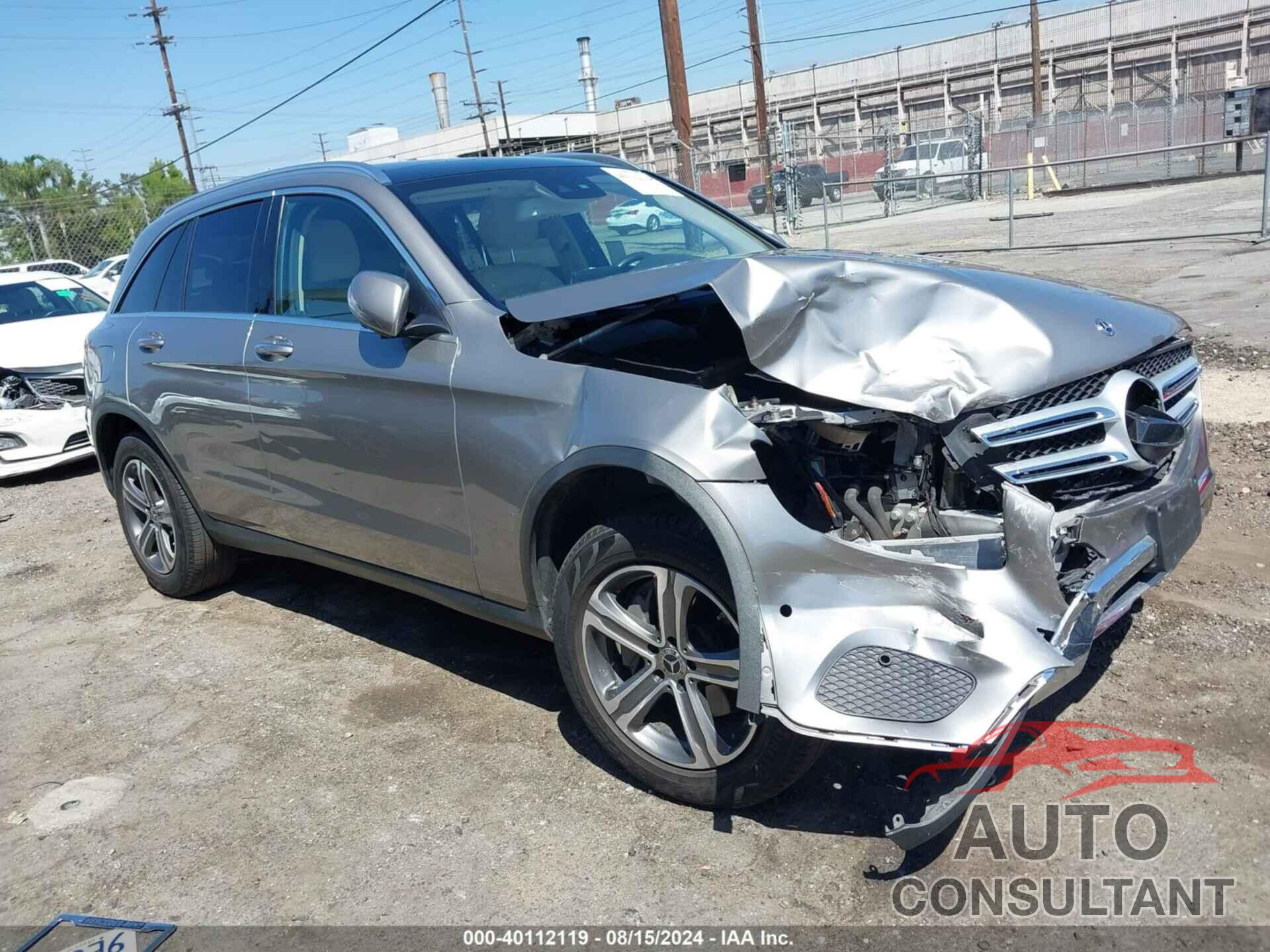 MERCEDES-BENZ GLC 2019 - WDC0G4JB6KV146728