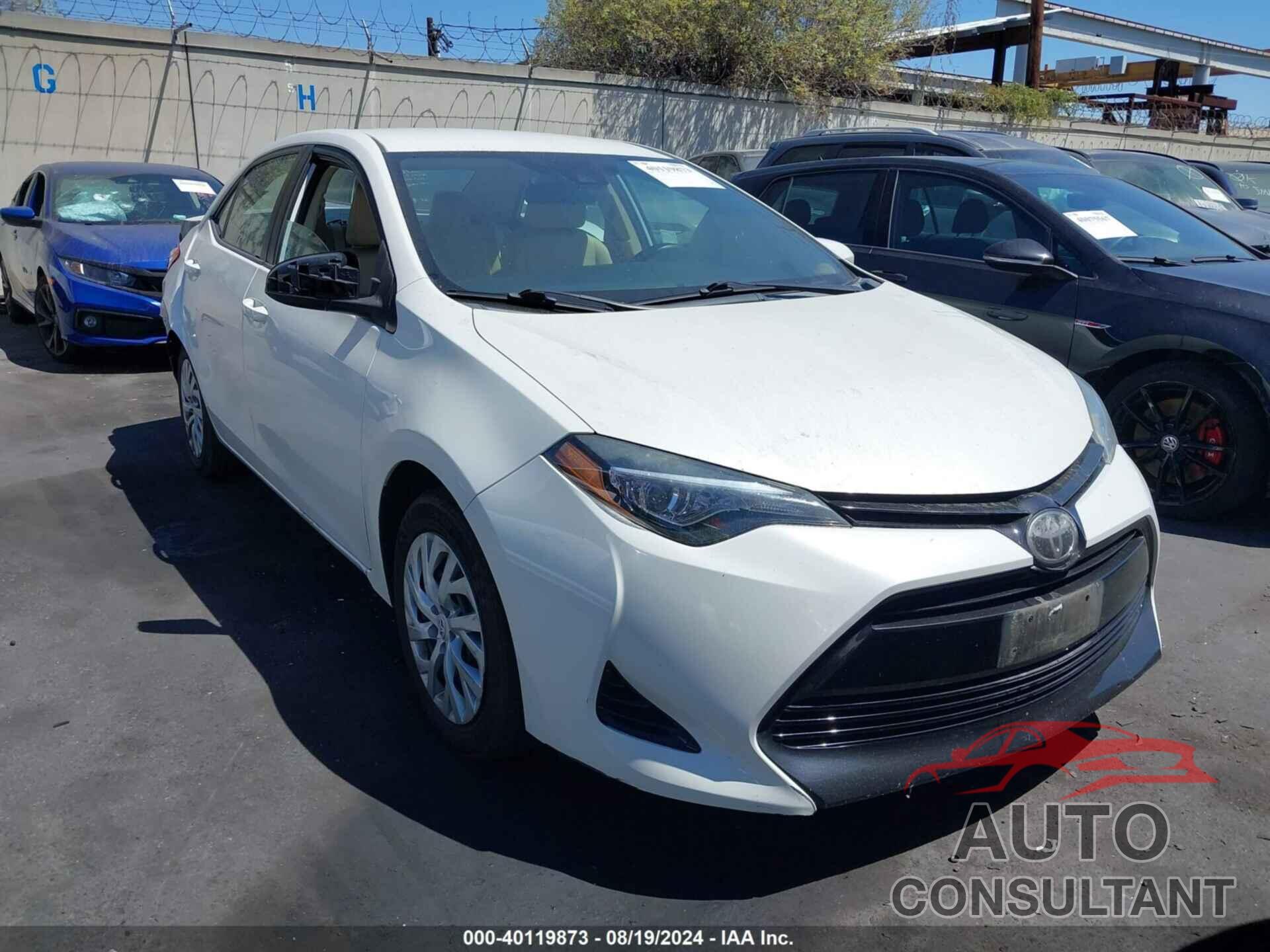 TOYOTA COROLLA 2017 - 5YFBURHE1HP709989