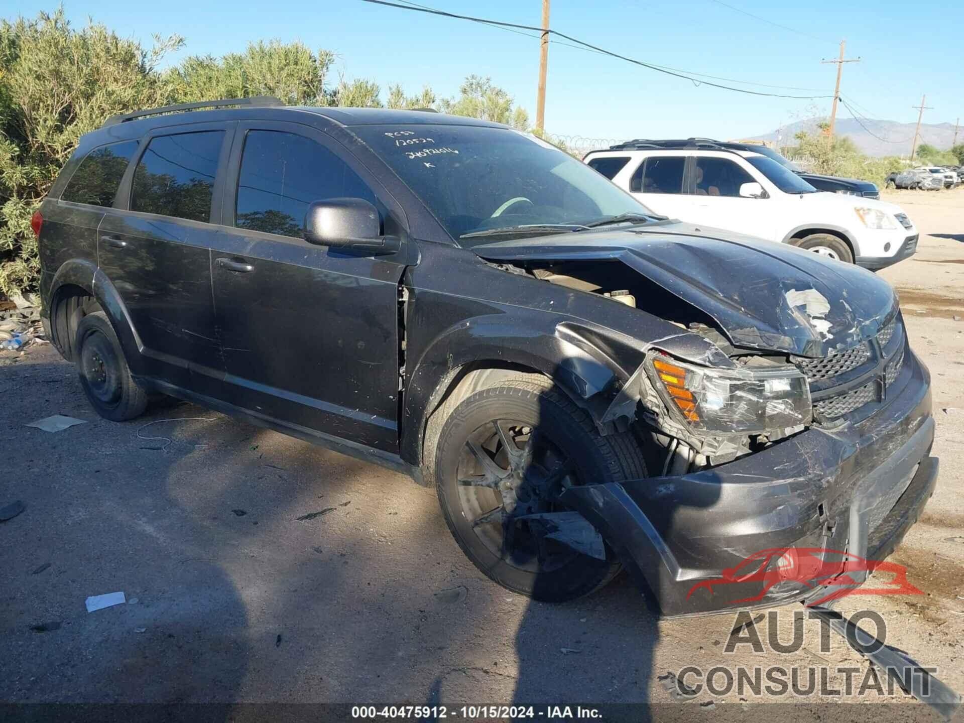DODGE JOURNEY 2016 - 3C4PDCBB7GT158433