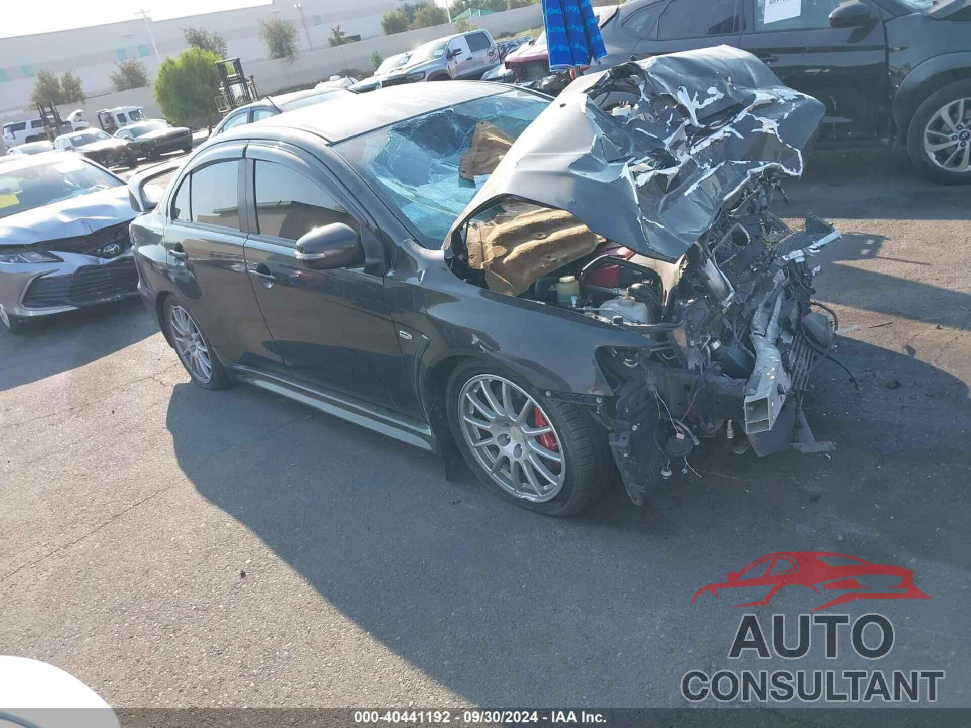 MITSUBISHI LANCER EVOLUTION 2015 - JA32W5FV0FU007599
