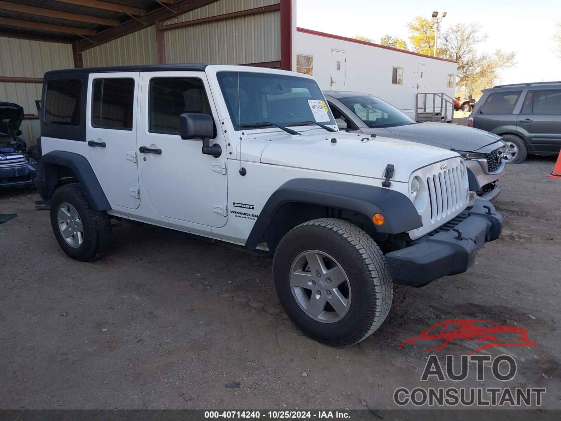 JEEP WRANGLER UNLIMITED 2014 - 1C4BJWDG5EL307993