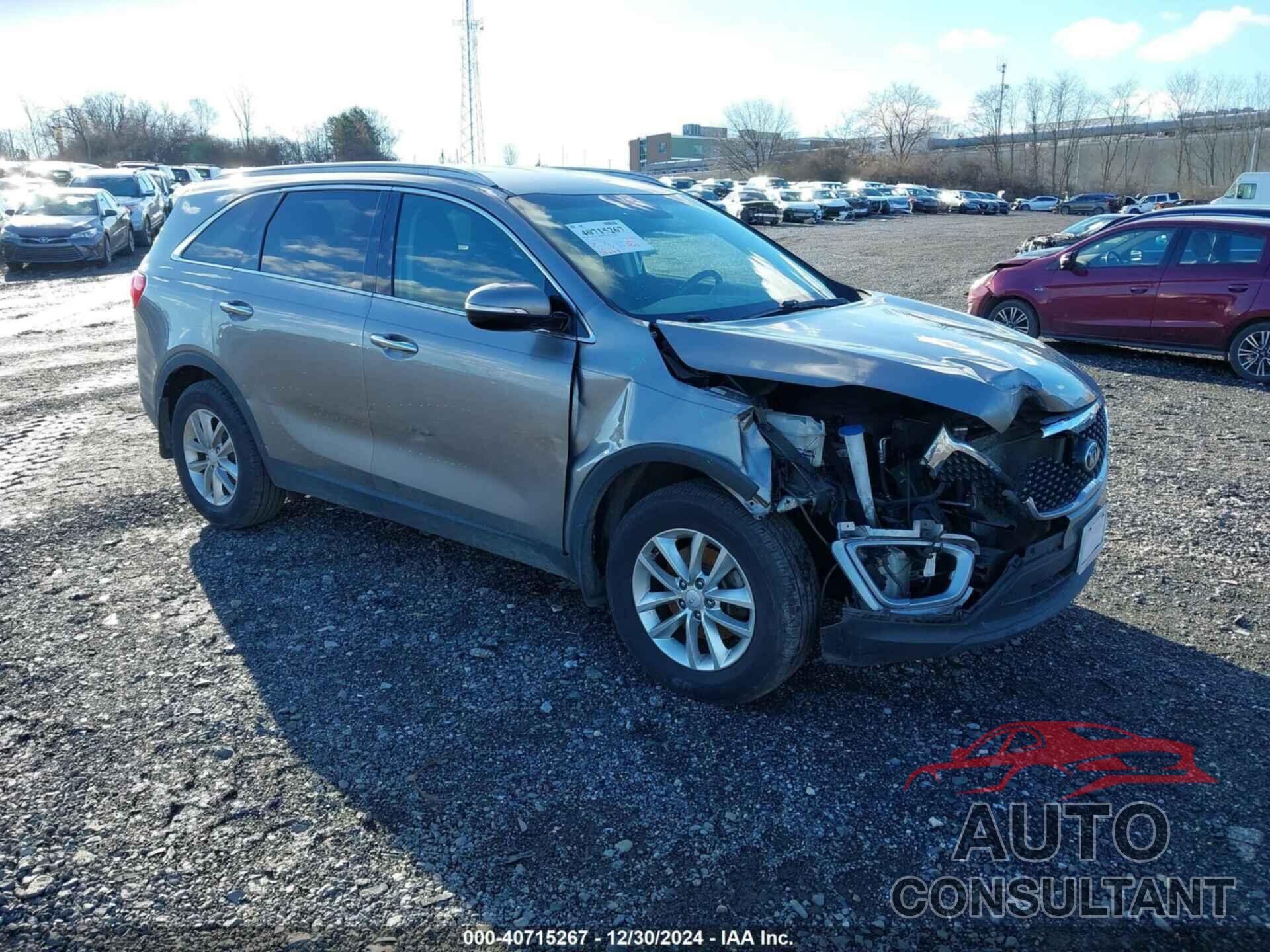 KIA SORENTO 2018 - 5XYPG4A30JG339525