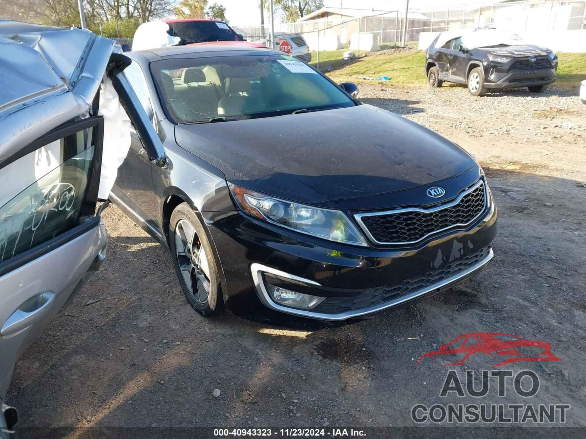 KIA OPTIMA HYBRID 2013 - KNAGM4AD9D5049814