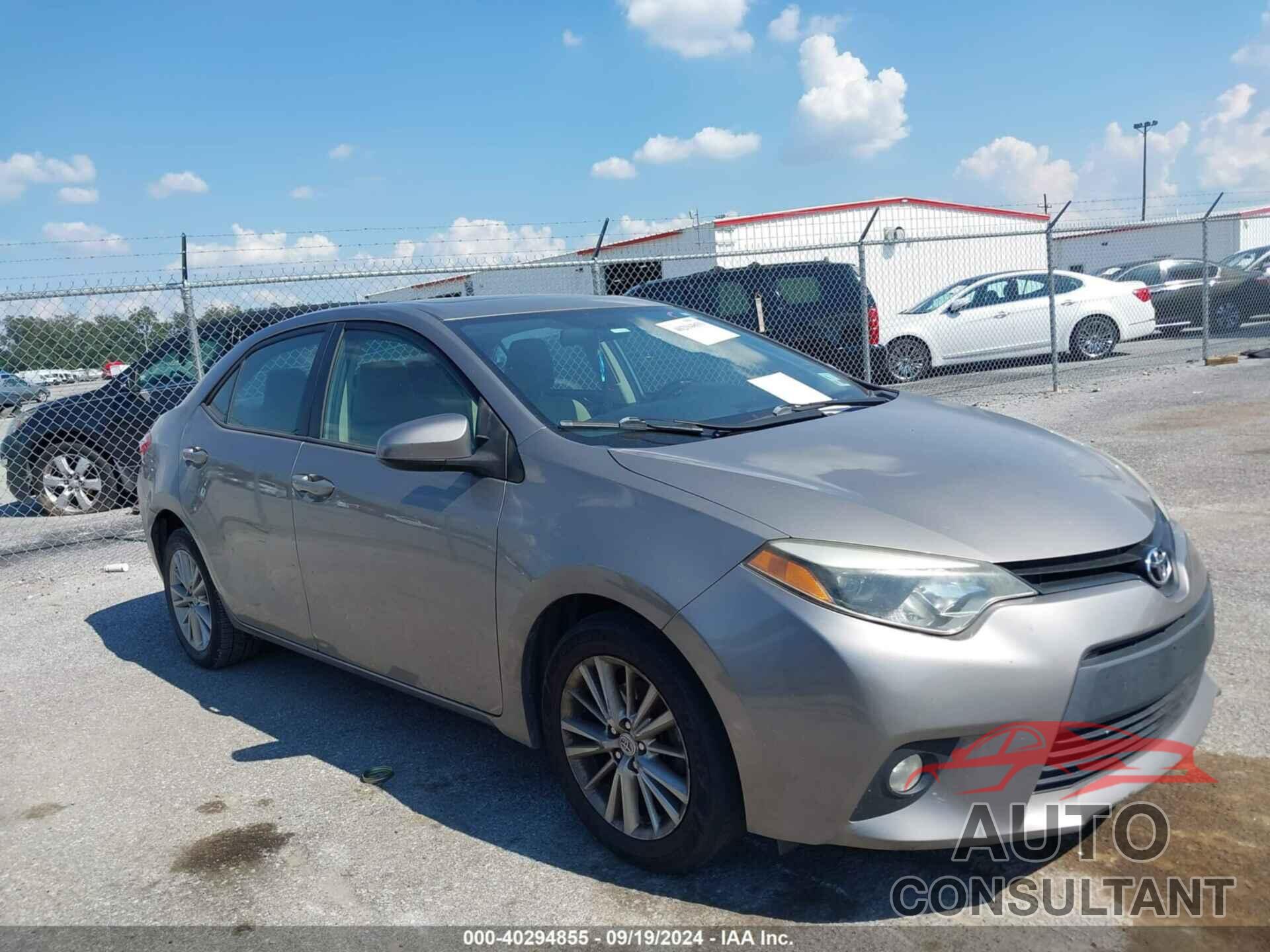 TOYOTA COROLLA 2014 - 2T1BURHEXEC163494