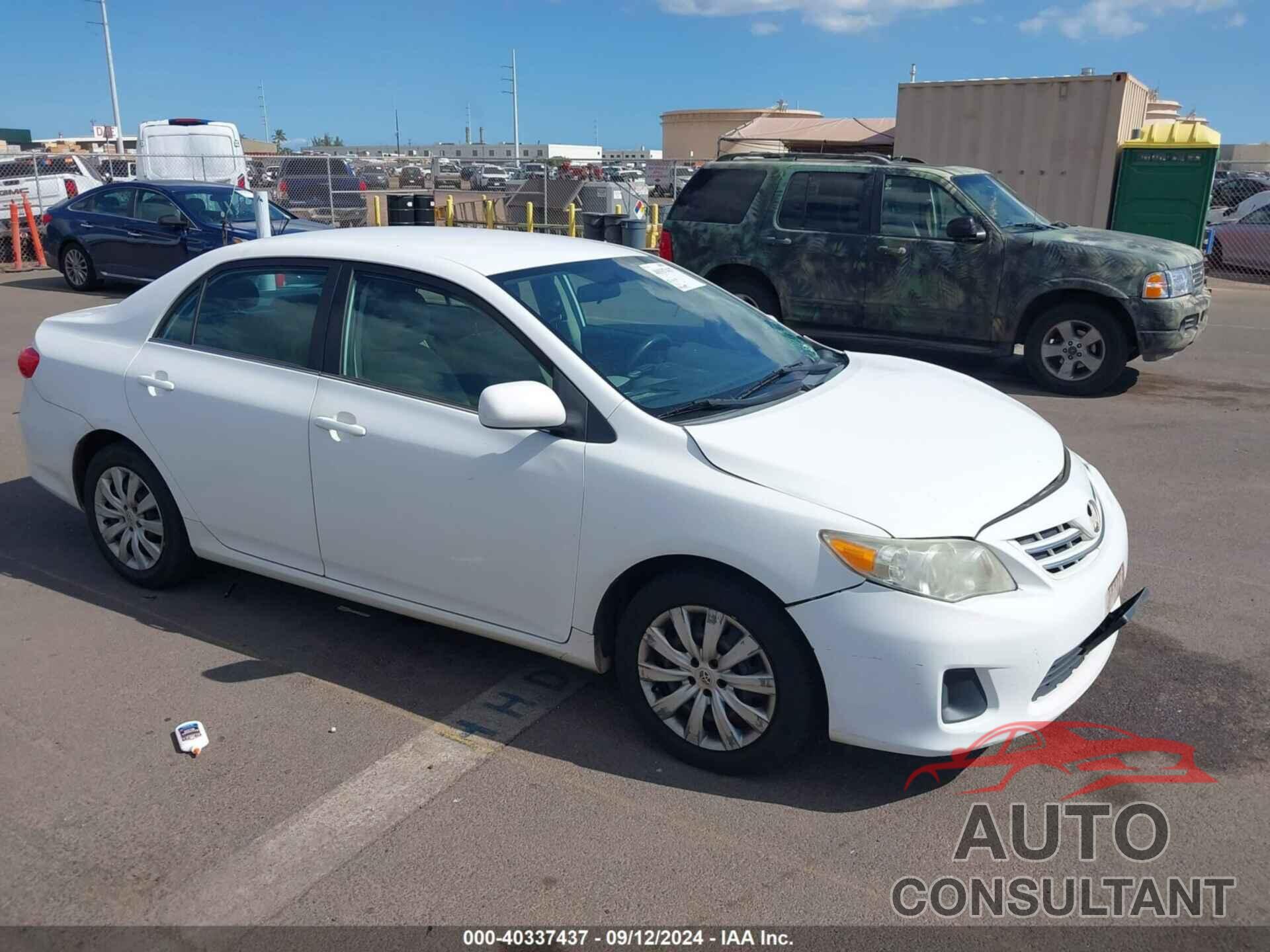 TOYOTA COROLLA 2013 - 2T1BU4EE3DC985222