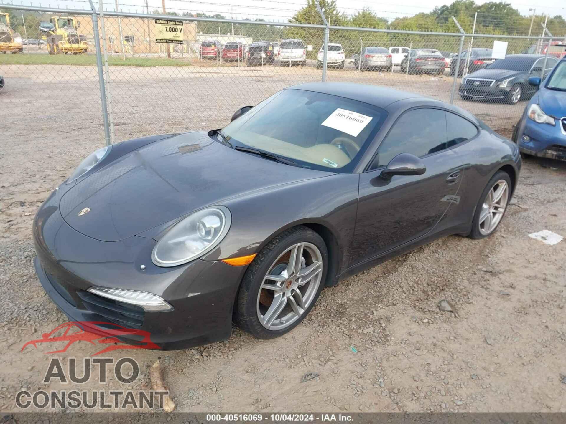 PORSCHE 911 2014 - WP0AA2A9XES106347