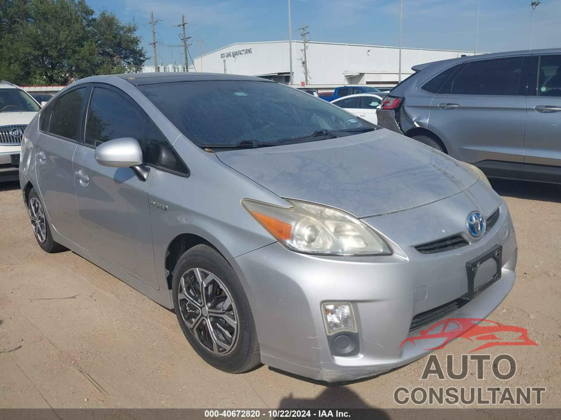 TOYOTA PRIUS 2010 - JTDKN3DU5A0090370