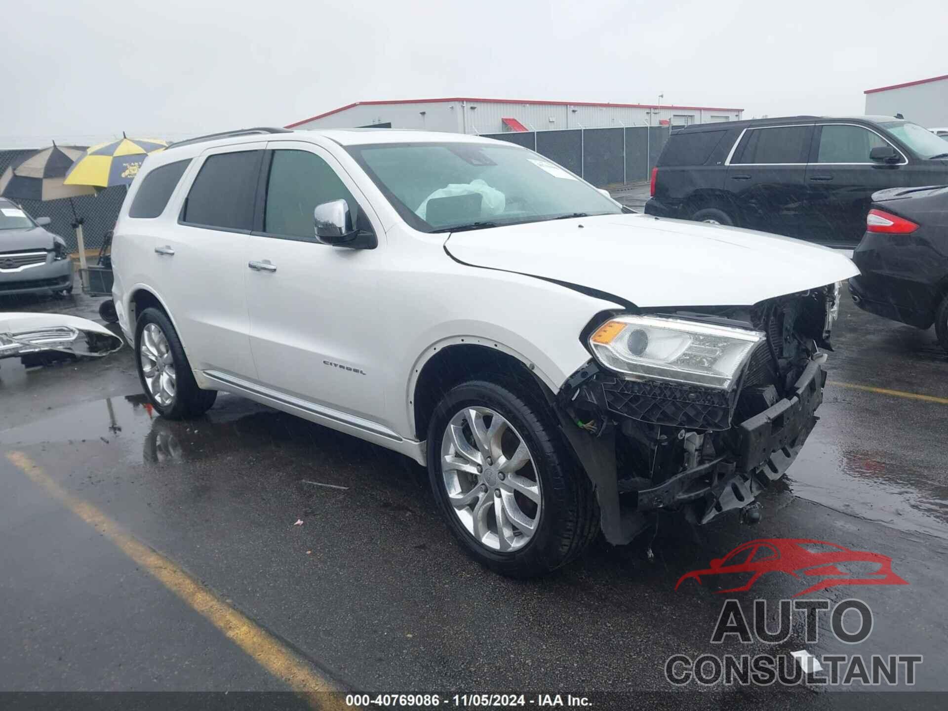 DODGE DURANGO 2017 - 1C4SDJET9HC681341