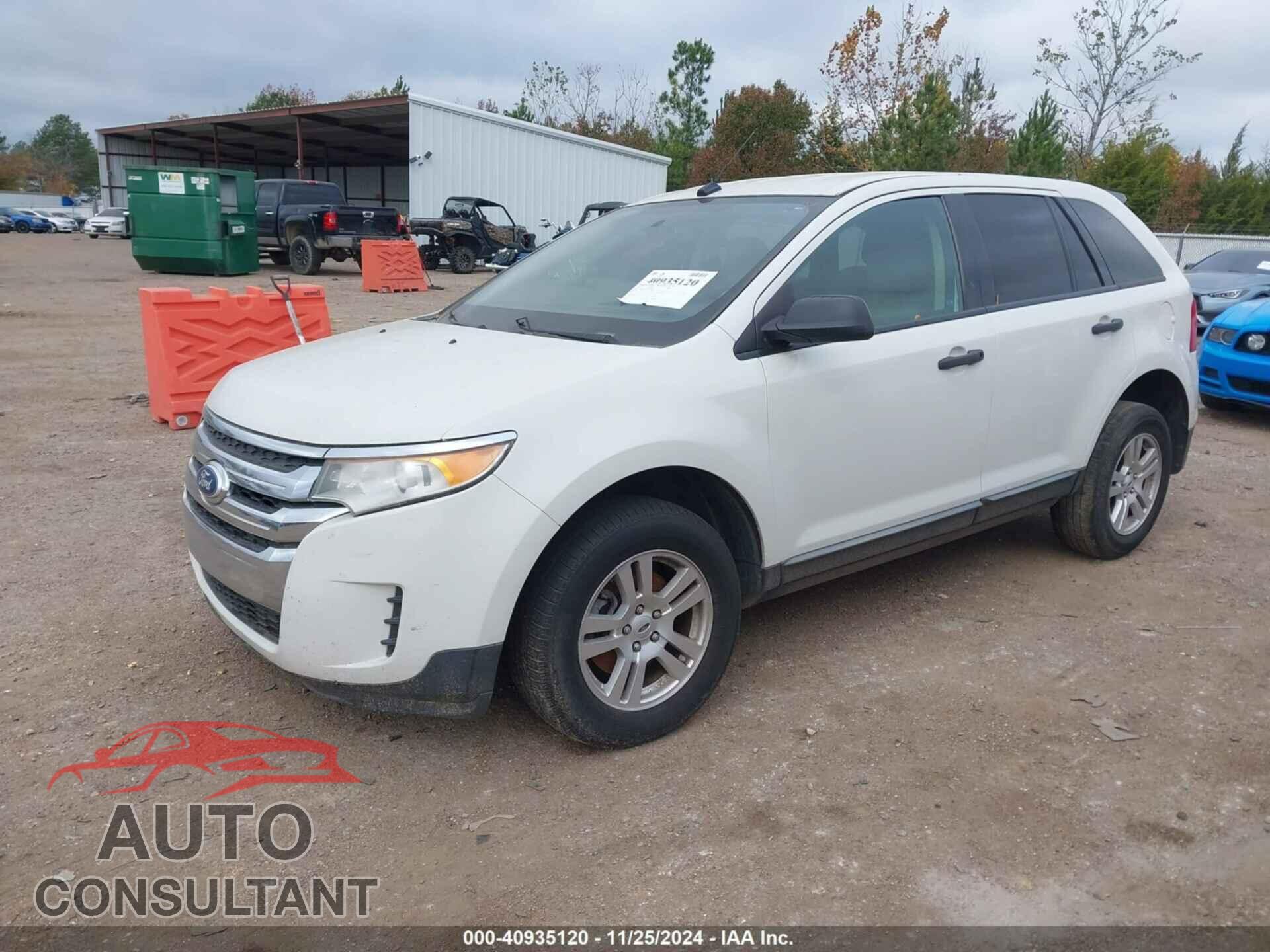 FORD EDGE 2011 - 2FMDK3GC7BBA89009