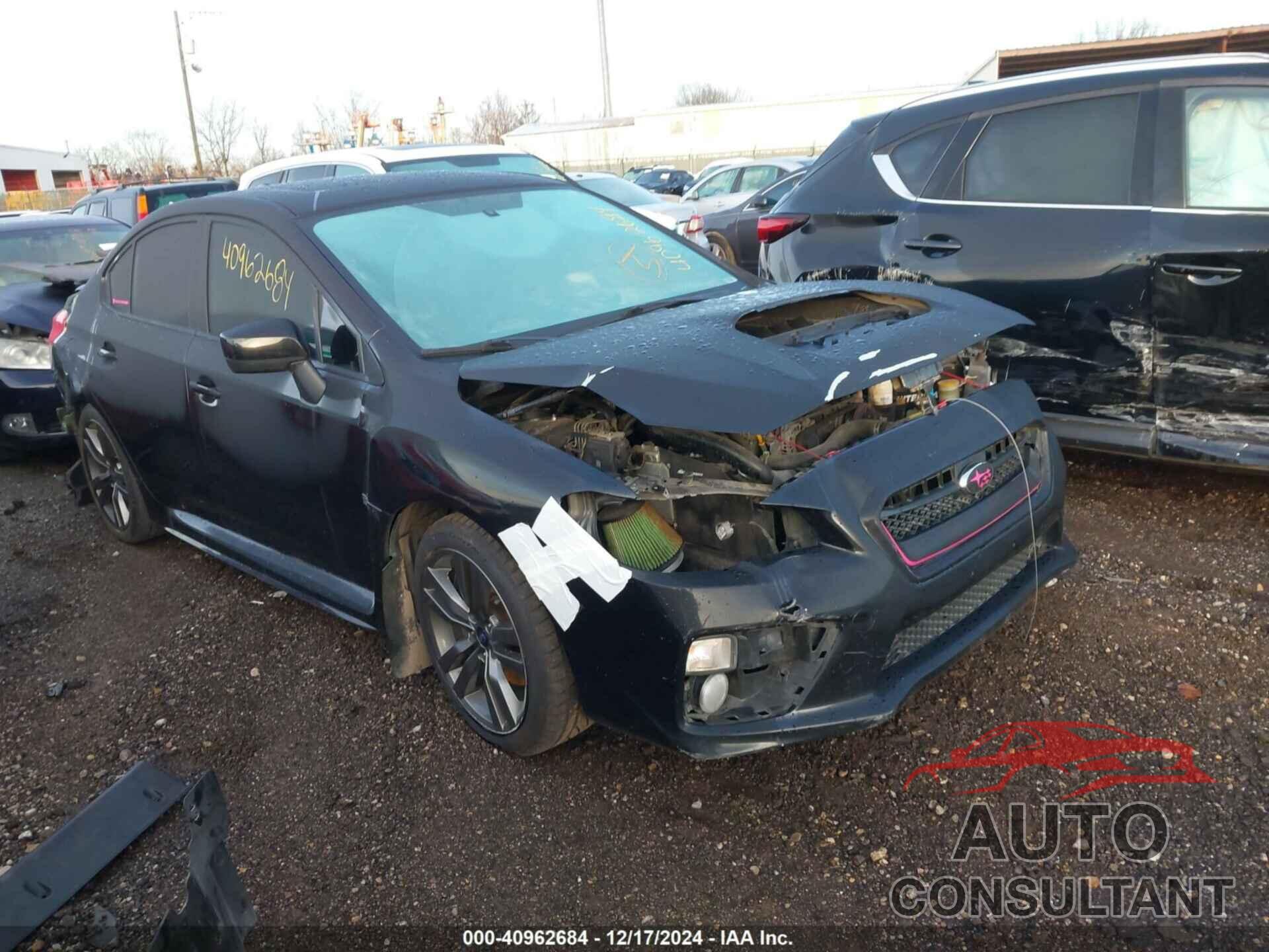 SUBARU WRX 2017 - JF1VA1E62H9813505