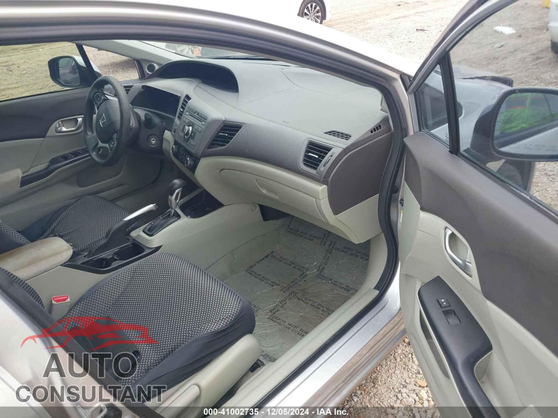 HONDA CIVIC 2012 - 19XFB2F85CE065497
