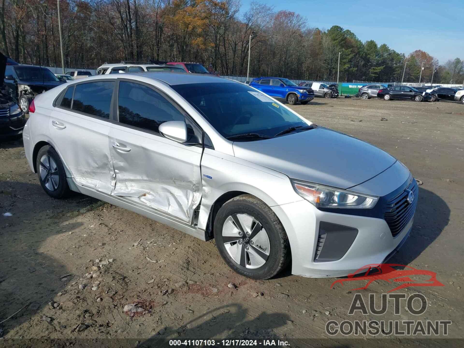 HYUNDAI IONIQ HYBRID 2019 - KMHC65LC5KU111326