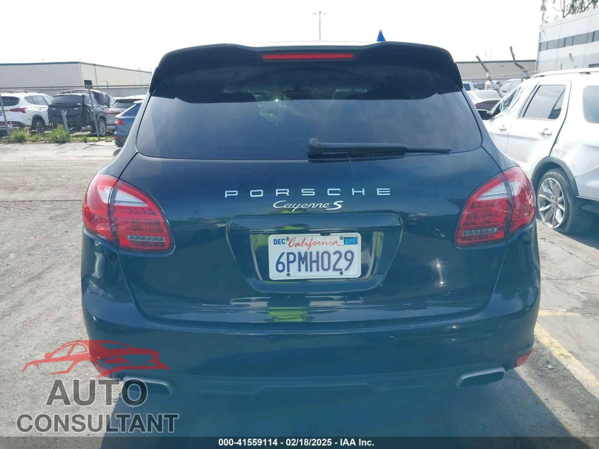 PORSCHE CAYENNE 2011 - WP1AB2A21BLA47323